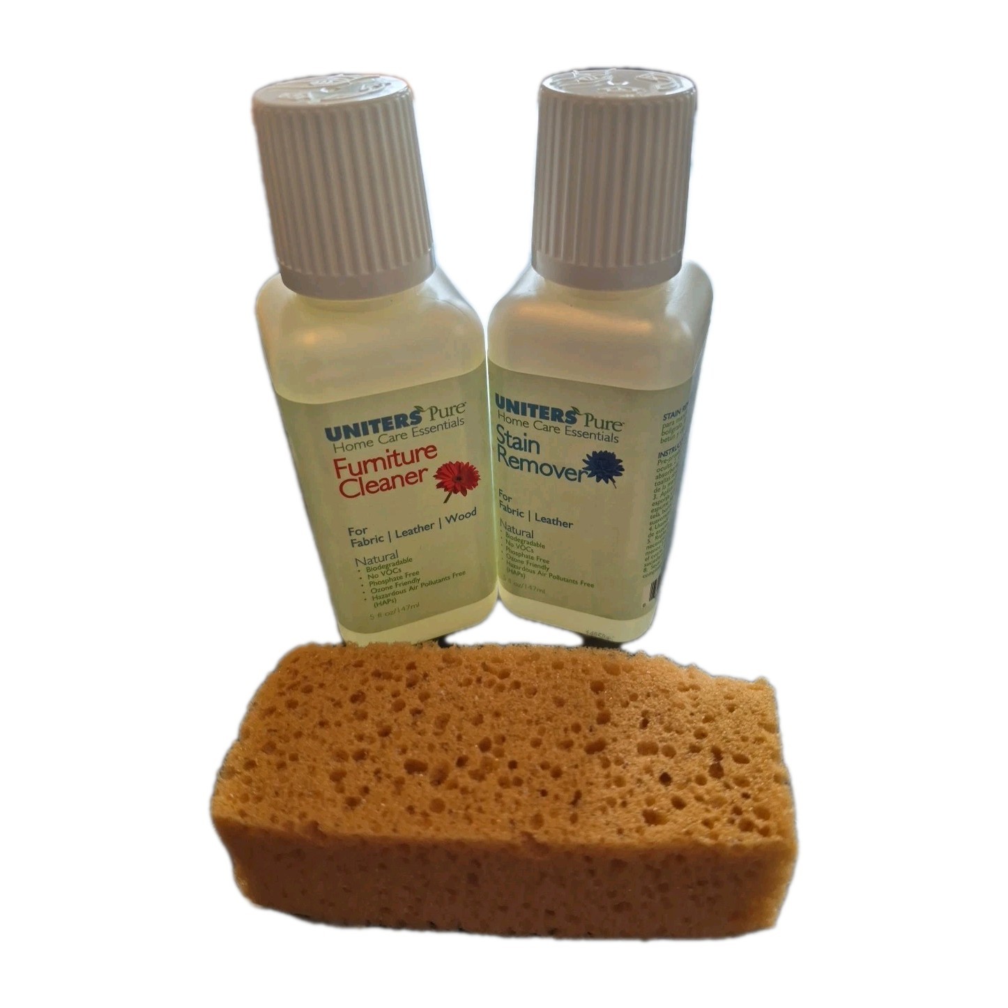 Uniters Pure Home Care Essential Natural Furniture Spot Cleaner and Stain Away
