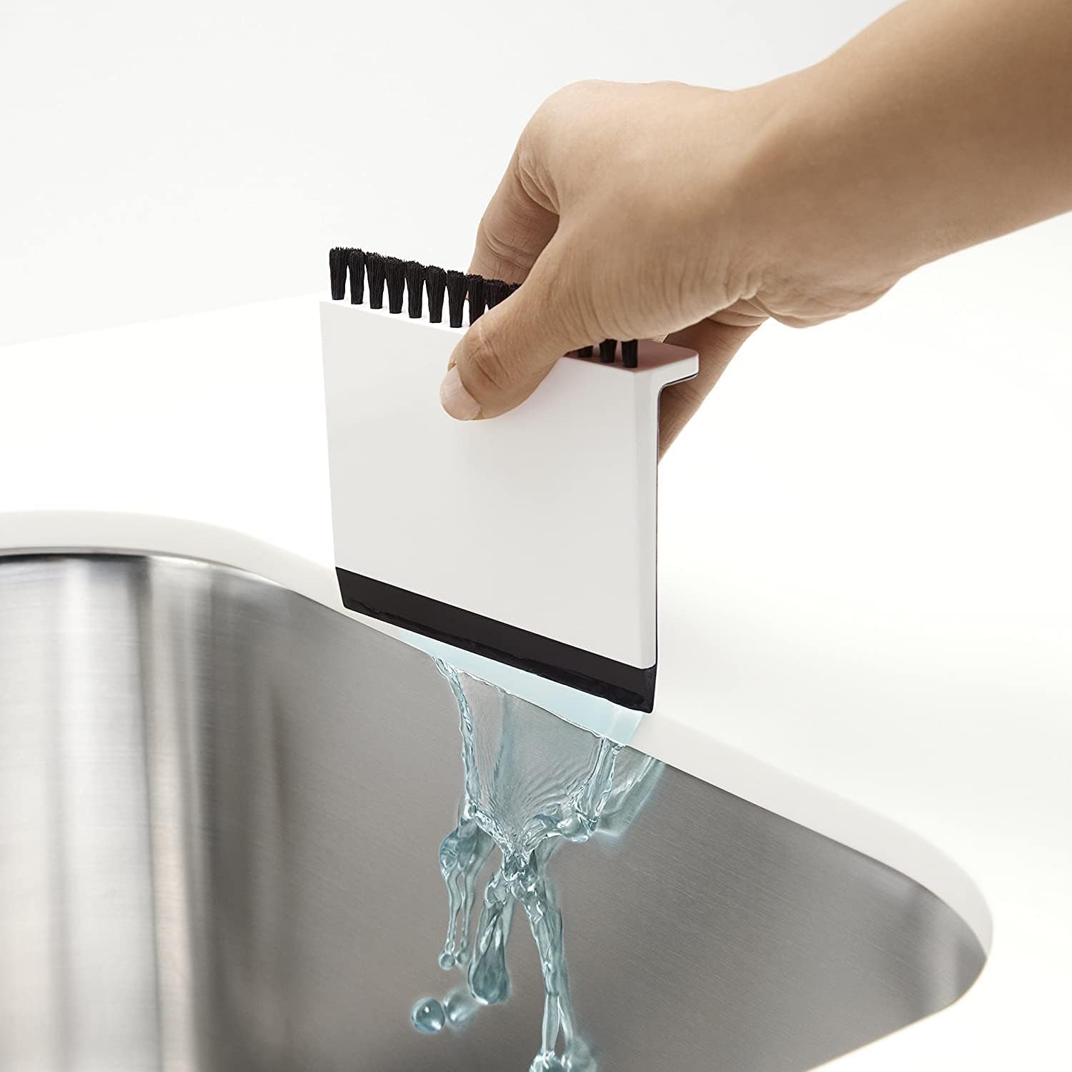 Kohler Kitchen Sink Squeegee & Brush White