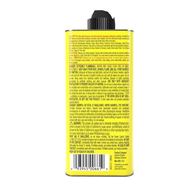 6 Fl. Oz. Professional Strength Remover for Paint and Adhesive