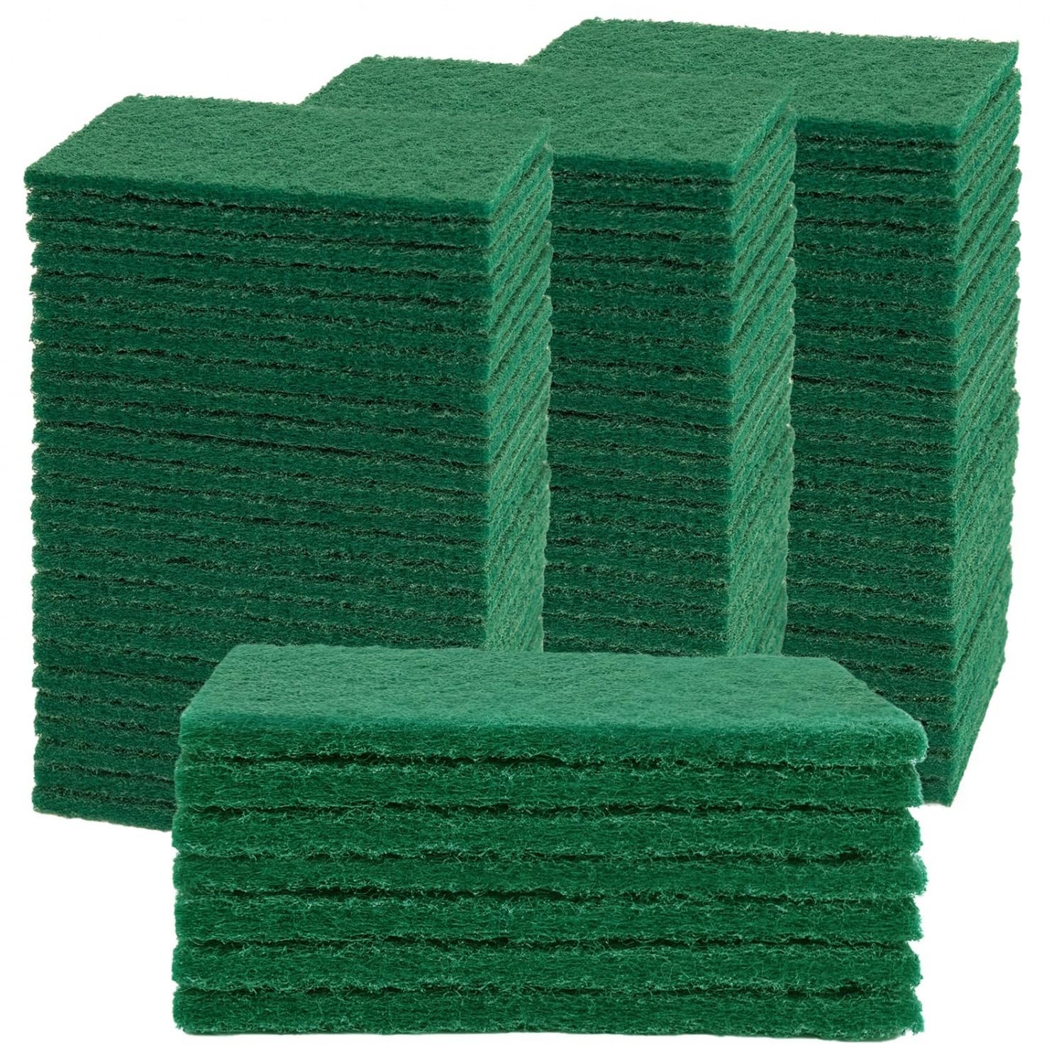 40 Pcs Scouring Pad, Dish Scrubber Scouring Pads,4 x 6 inch Green Reusable Ho…