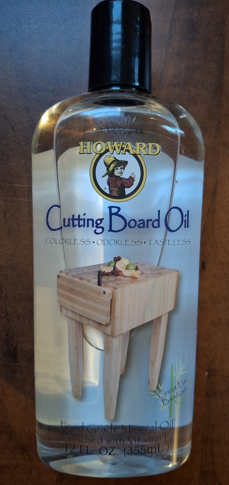 Howard Transparent Clear Wood Oil 12 oz