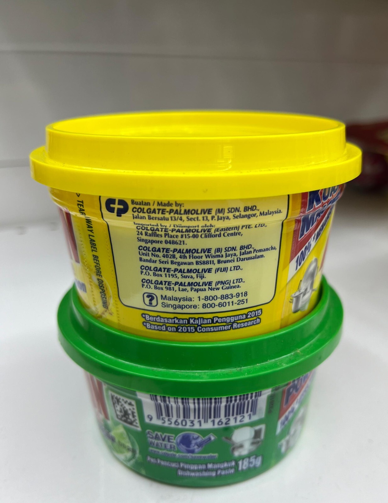 BUY 1 FREE 1! MINI AXION GREASE STRIPPER LEMON&LIME~ Dish & Pan Soap Deterg 185g