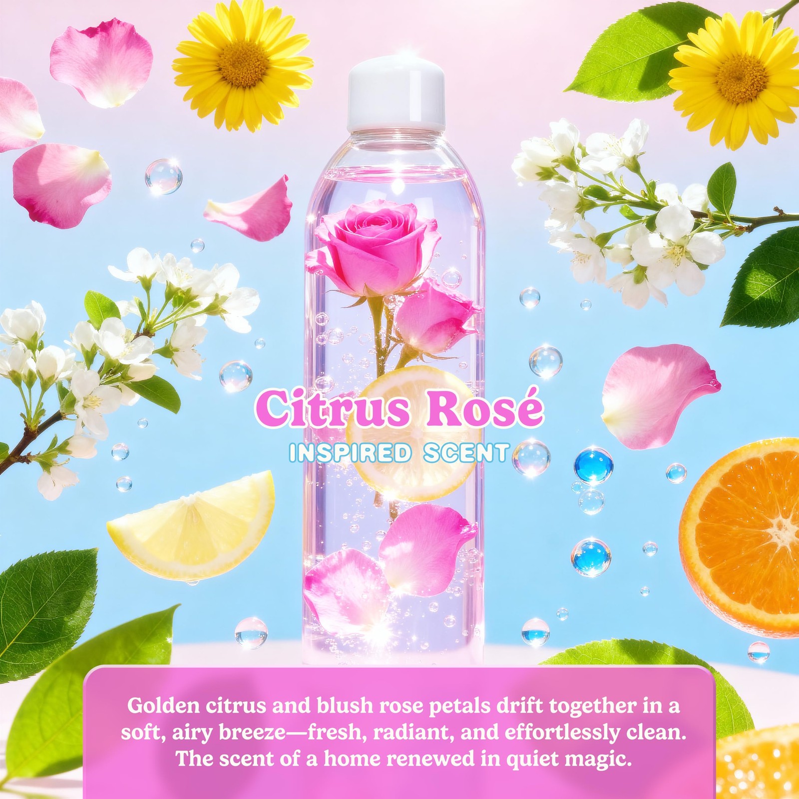 Magic Foam Multi Purpose Cleaner Spray, Pink Foam Bathroom Cleaner, Kitchen D…