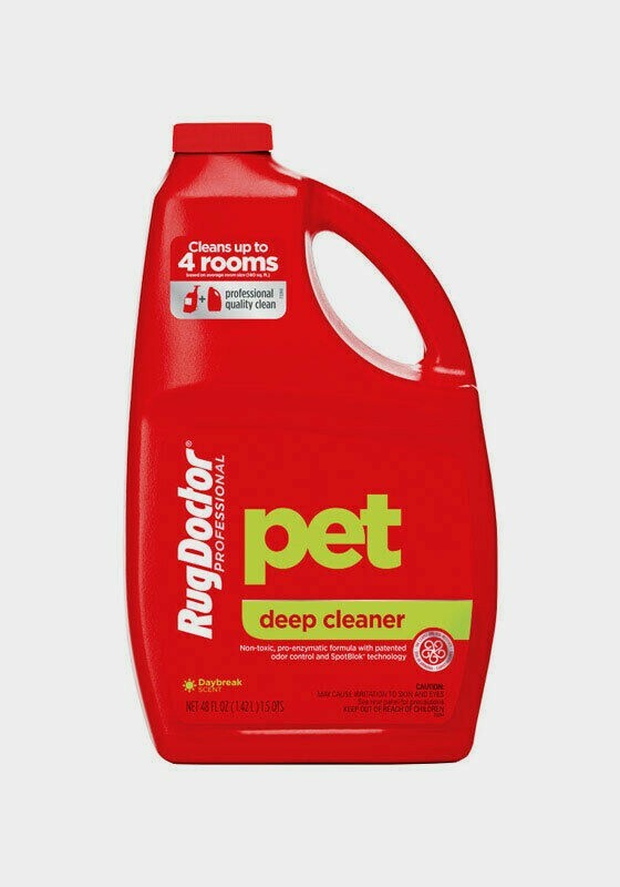 Rug Doctor PET DEEP CLEANER Carpet 48 oz Daybreak Scent Stop Remarking 05047 NEW