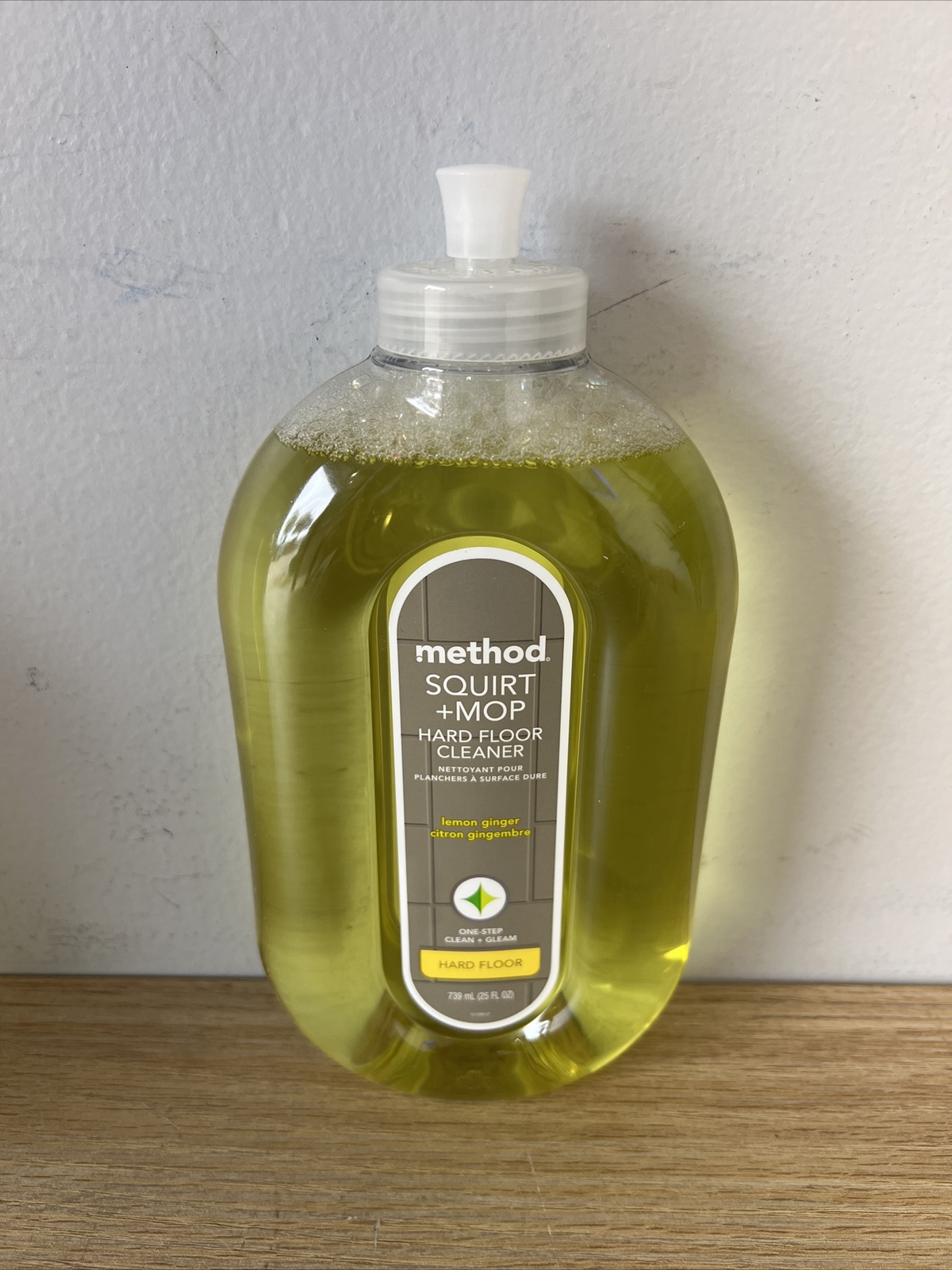 Method Squirt + Mop Lemon Ginger Hard Floor Cleaner 25 Oz Each (2 PACK)