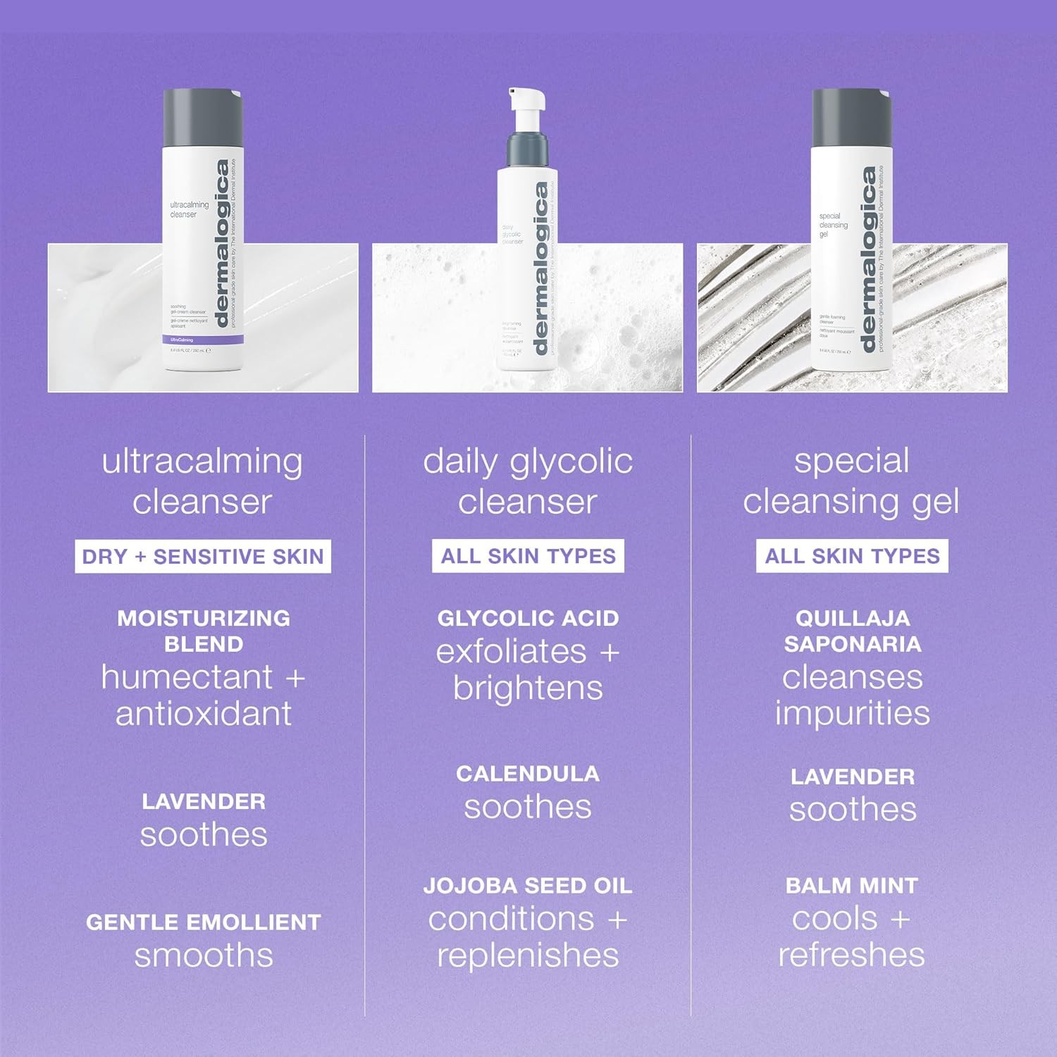 Dermalogica Ultracalming Cleanser, Gentle Face Wash for Sensitive Skin – Calms