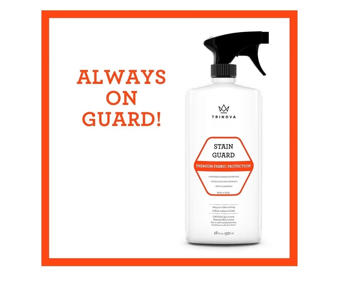 TriNova Non-Aerosol Stain Guard – Made in USA, Fabric Protection Spray for…