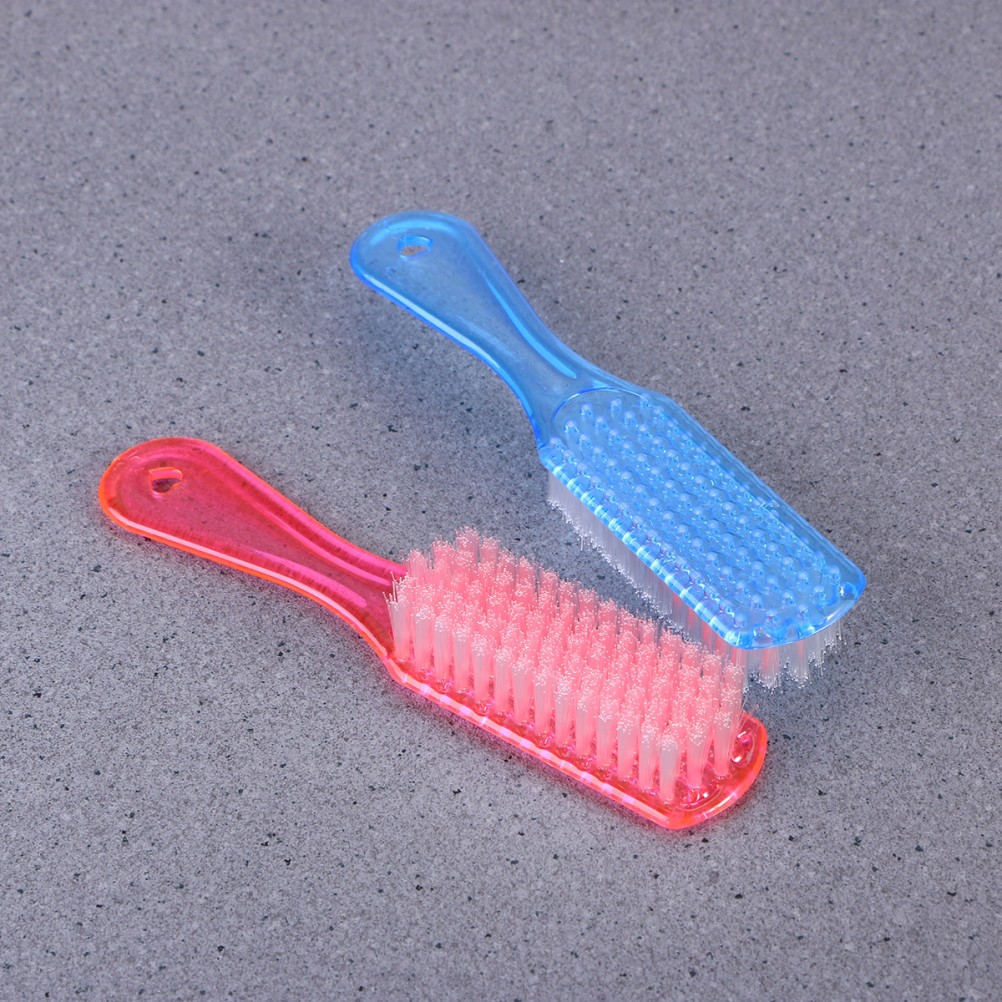 4Pcs Multiuse Plastic Cleaning Brush for Laundry Shoes Clothes Easy Grip