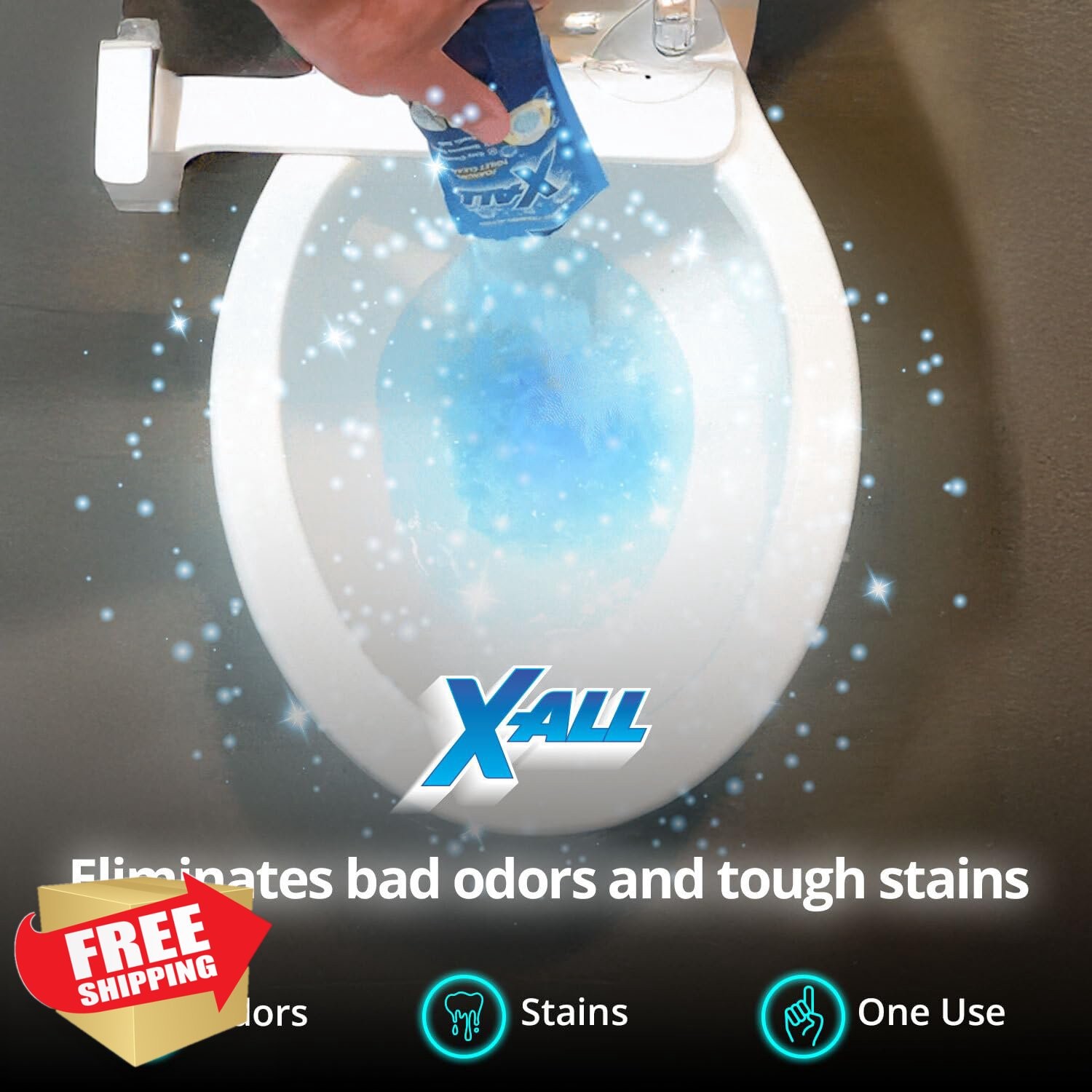 X-ALL Foaming Toilet Cleaner 1 Count