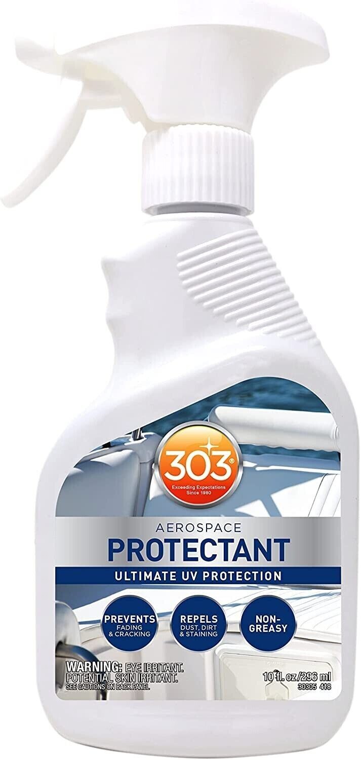 6 PACK 303 Aerospace Protectant 10 OZ Spray VINYL RUBBER PLASTIC LEATHER BOAT