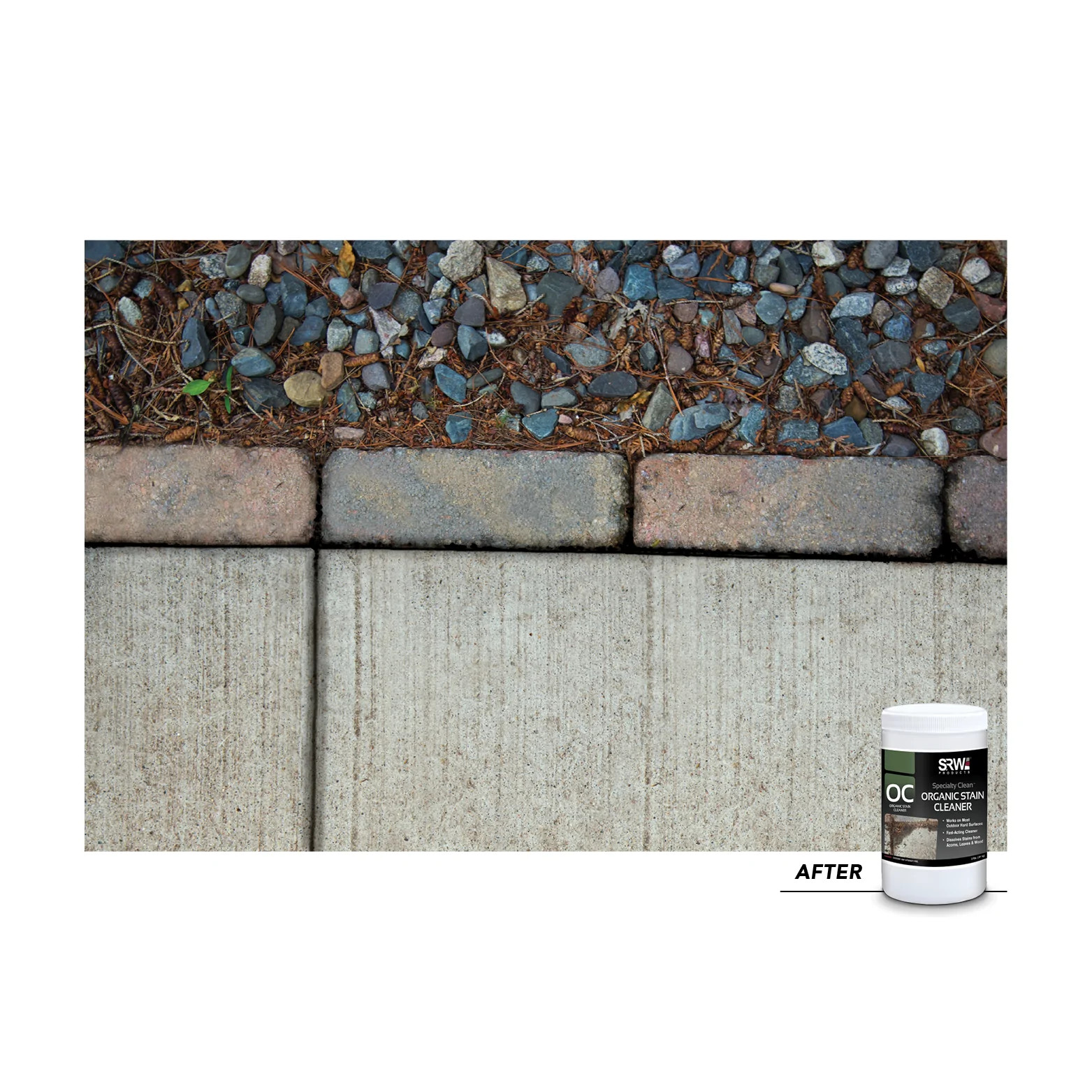 SRW Products Organic Outdoor Stain Cleaner (2lb)