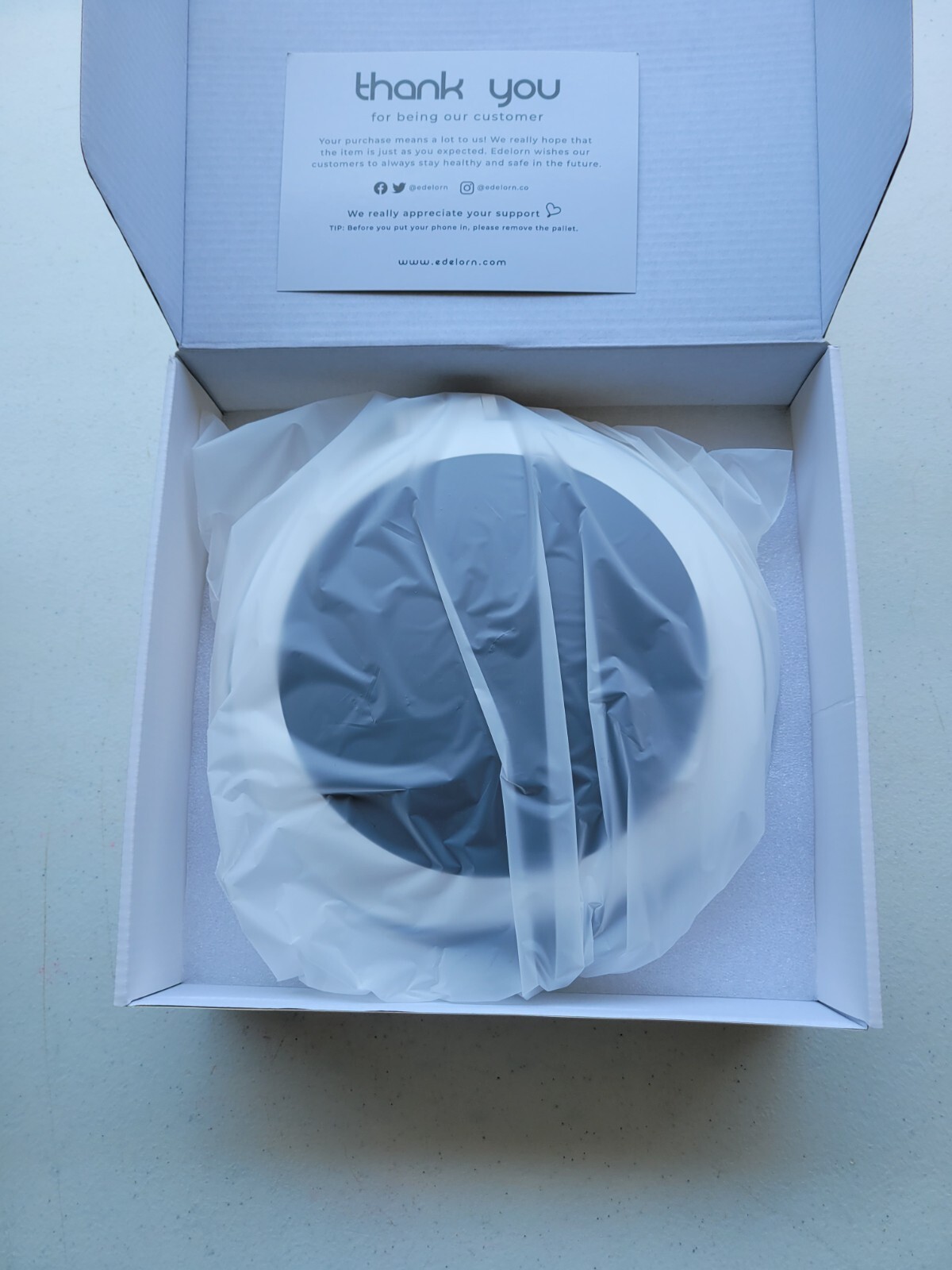Edelorn UV 360 Rotating Wireless Charger Sterilizer – NEW