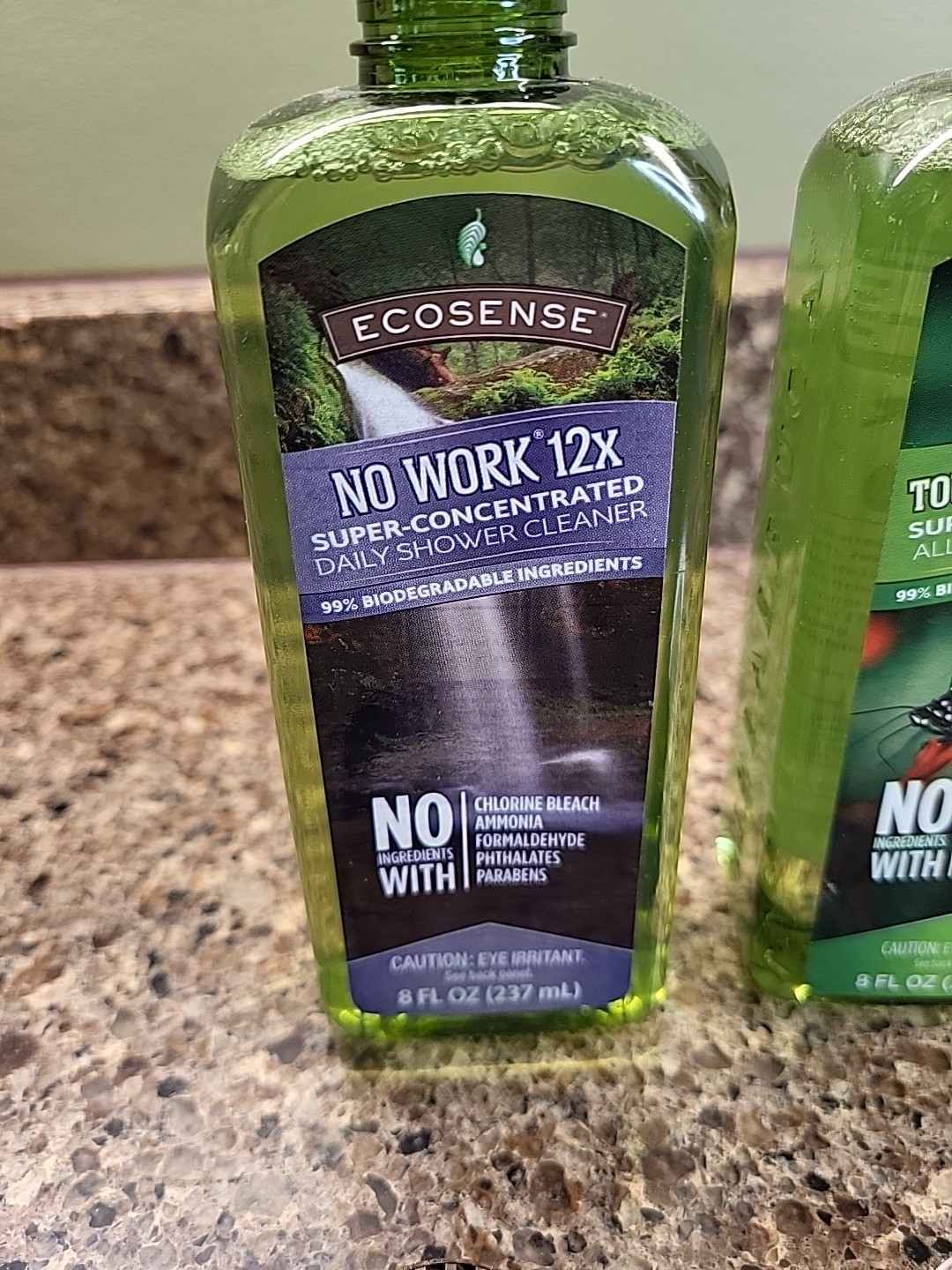 Melaleuca Tough & Tender 12x-No Work 12x Shower Cleaner Concentrate 8oz NEW