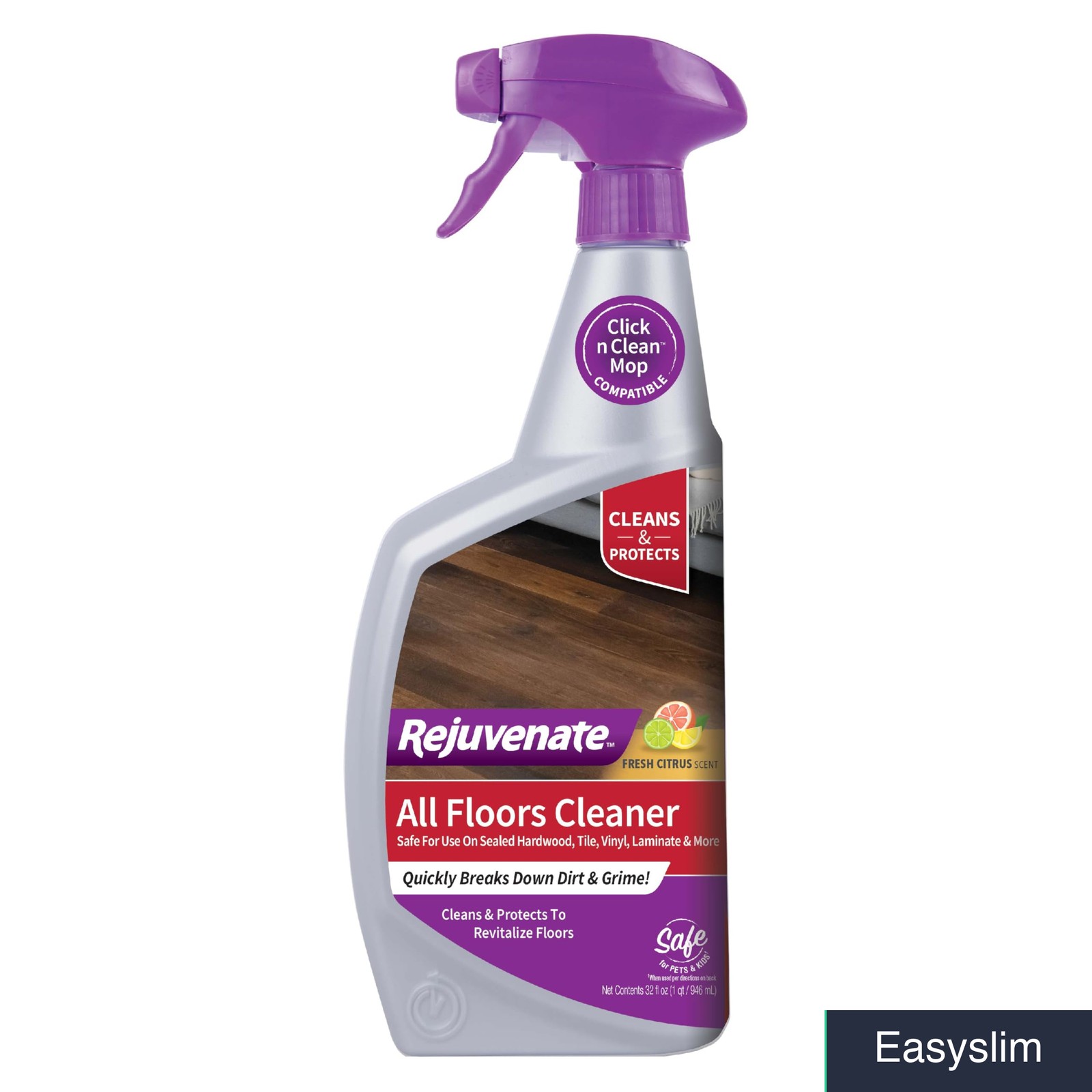 All-Floors Cleaner 32 Oz Fresh Citrus Sealed Hardwood Tile Vinyl Laminate
