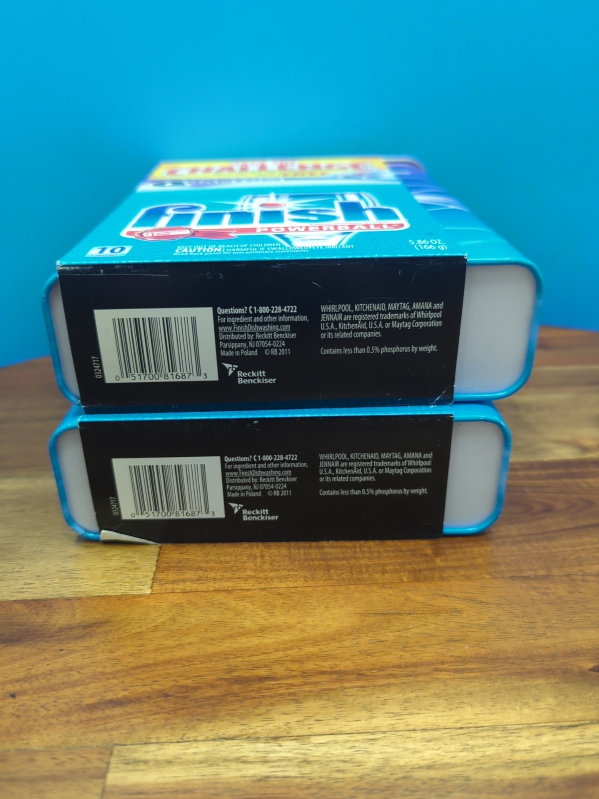 Finish Powerball Dishwasher Detergent Capsules Inside Tins DISCONTINUED