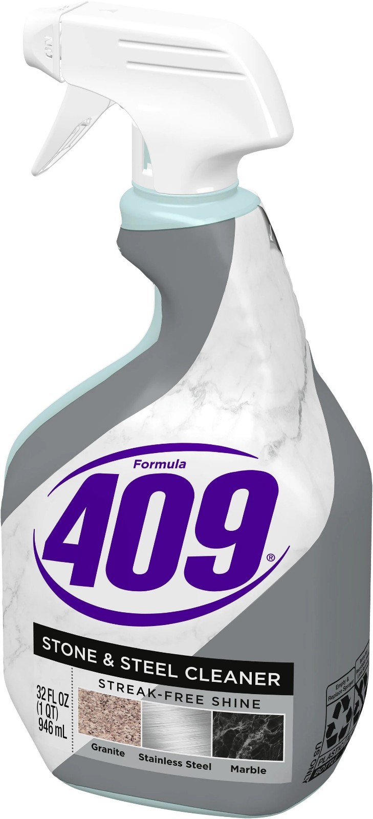Formula 409 Stone and Steel Cleaner, 32 oz, Spray Bottle