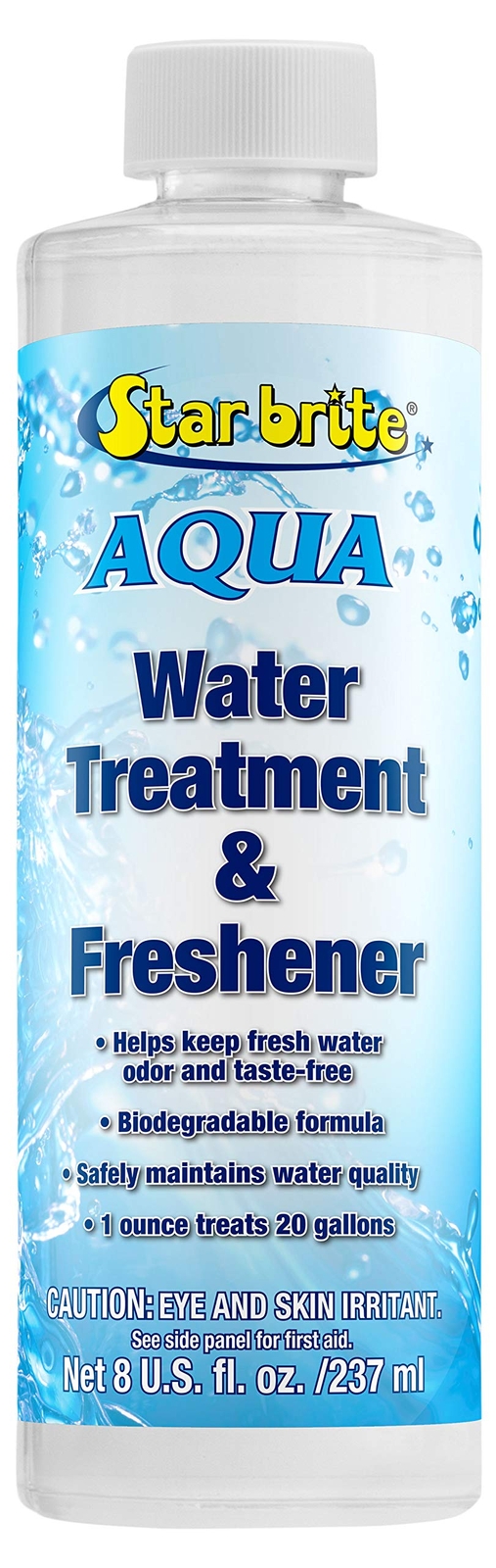 Star brite Aqua Water Treatment Freshener 8 oz for Boat RV Drinking Water Qua…