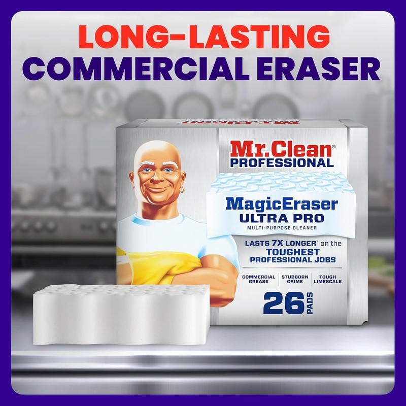 Magic Eraser Ultra Pro Multipurpose Wipes Tough Stain Remover Safe on Surfaces