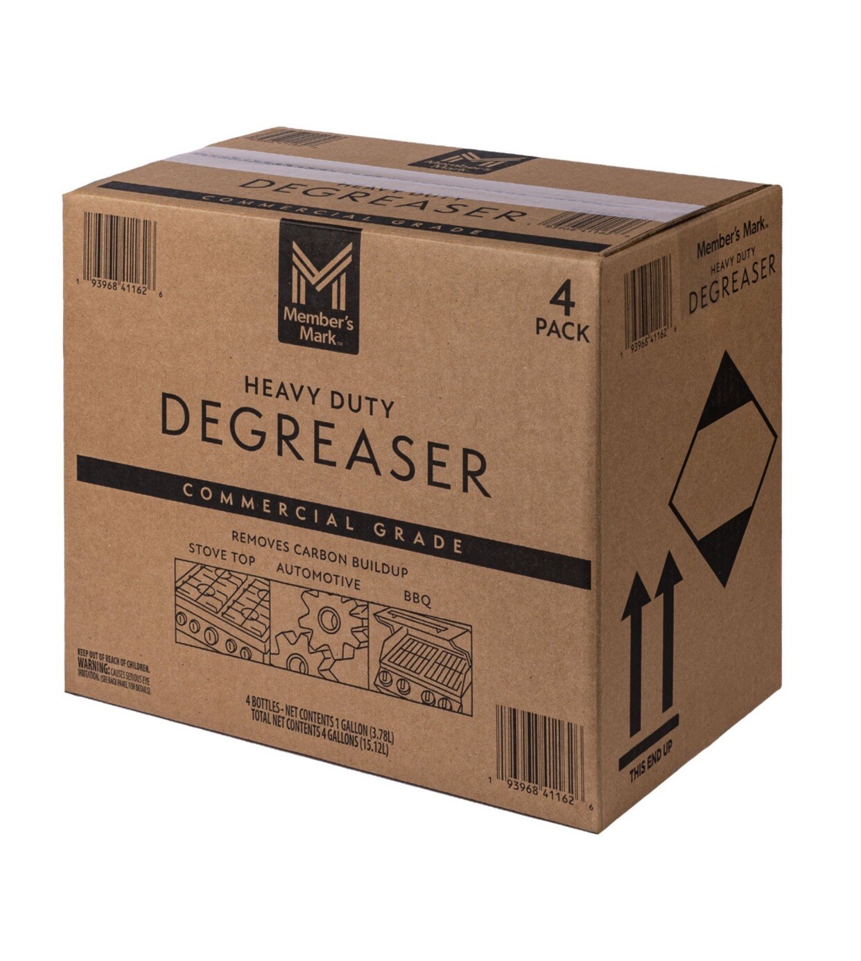 Member’s Mark Commercial Heavy-Duty Degreaser ( 1 gal., 4 pk.)