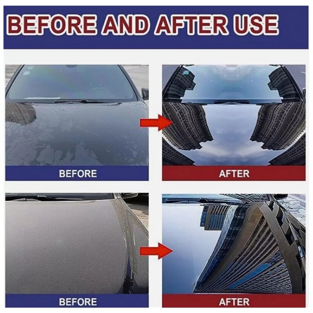 Ceramic Car Coating Spray 500ml Hydrophobic Waterless Wash Wax 16.9 oz