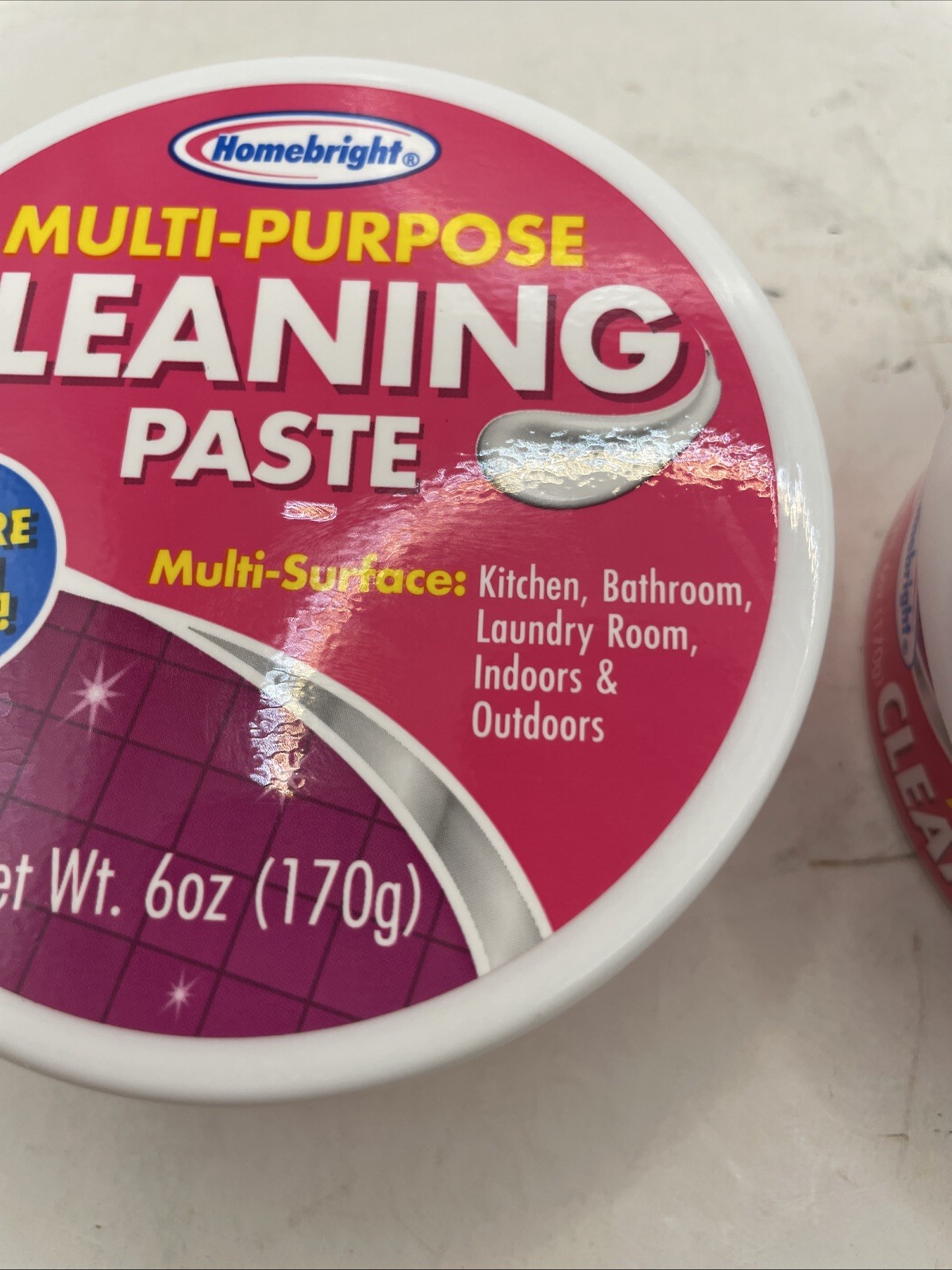 Multi-Purpose Cleaning Paste Home Kitchen Bathroom Laundry Supplies 6oz