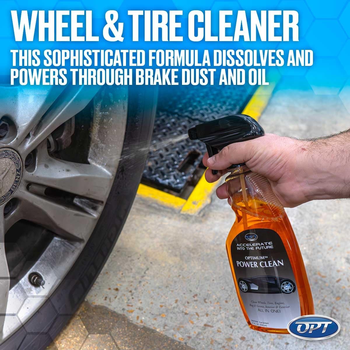 Optimum Power Clean All Purpose Car Cleaner Exterior And Interior Bug And Tar Re