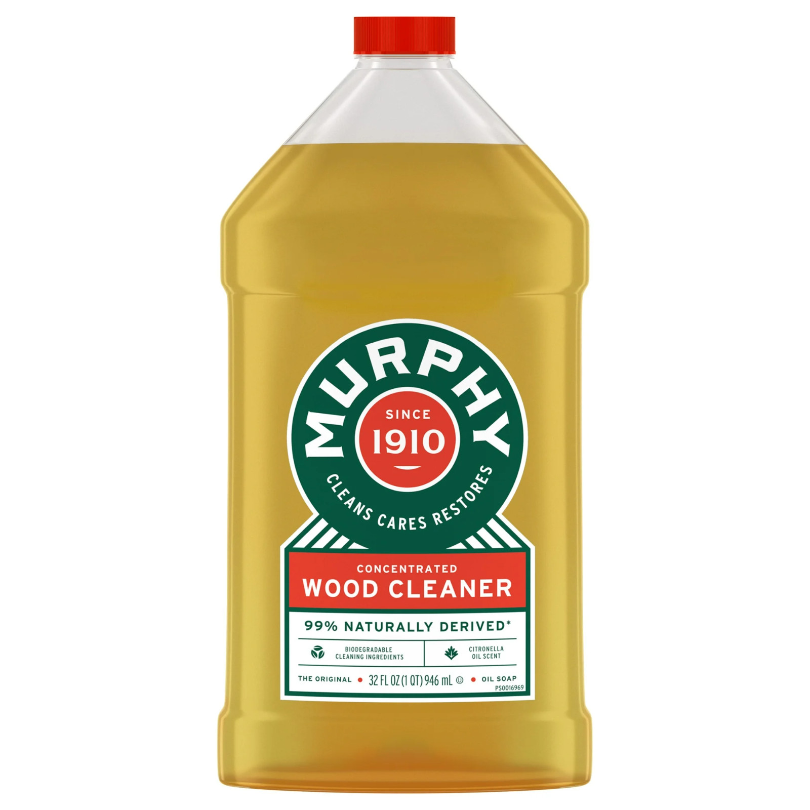 Murphy Oil Soap Wood Cleaner, Original 32 Fluid Ounce-Free Shipping