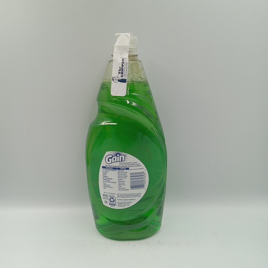 Pack of 1 Gain Ultra Liquid Dish Soap, Original Scent,38 fl oz…………….70