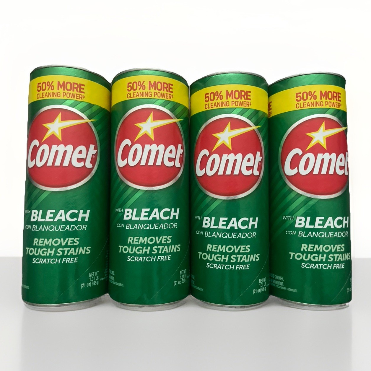 Comet with Bleach Powder All-Purpose Cleaner (4PACK)
