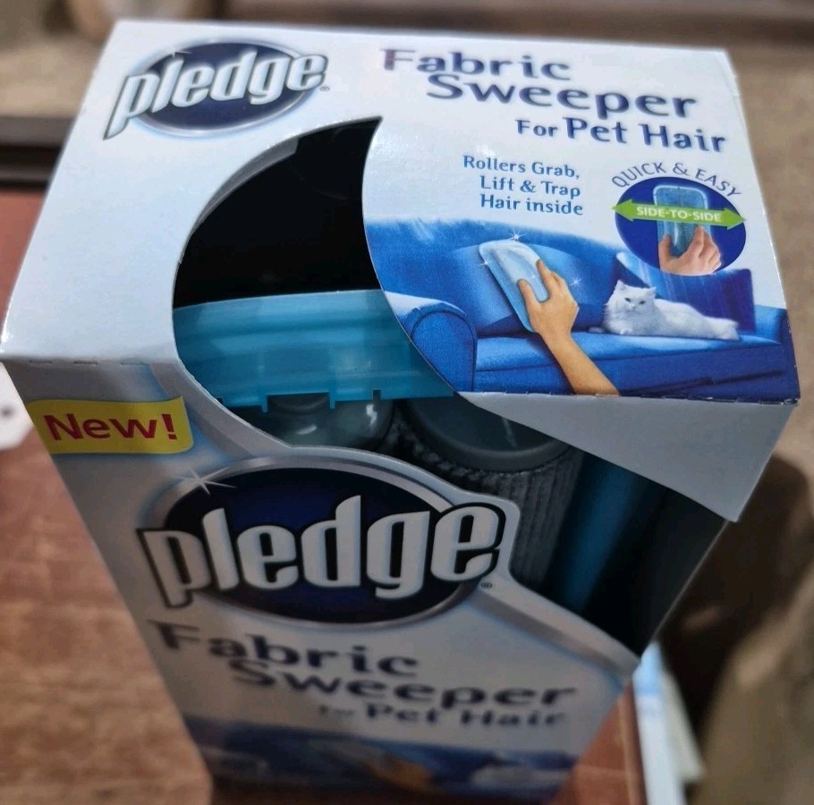 Pledge Fabric Sweeper for Pet Hair Multi-Use Disposable NEW NIB