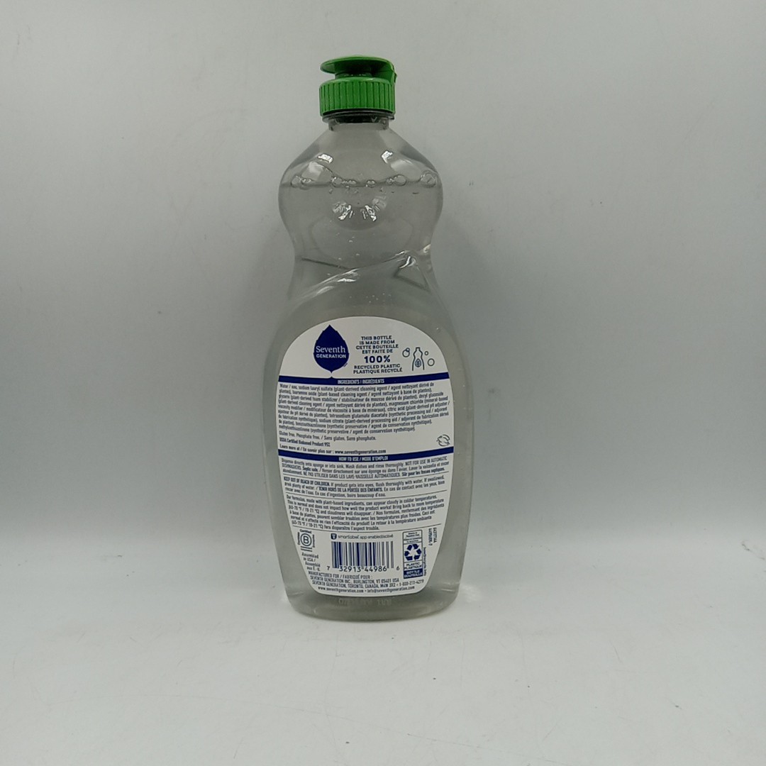 Seventh Generation Free and Clear Liquid Dish Soap Detergent 19 fl oz …. 158