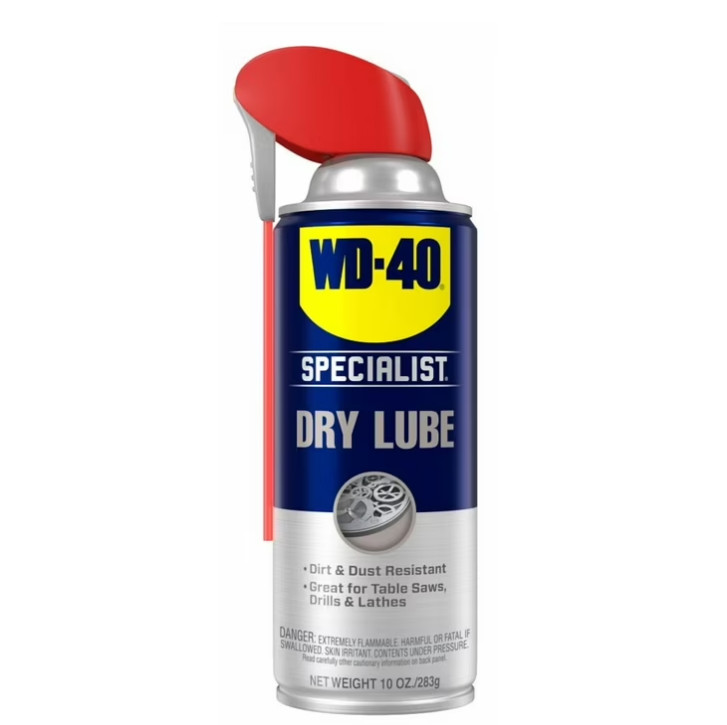 6 PACK WD-40 Specialist Dry Lube Long-Lasting Lubricant Smart Straw Spray, 10 oz