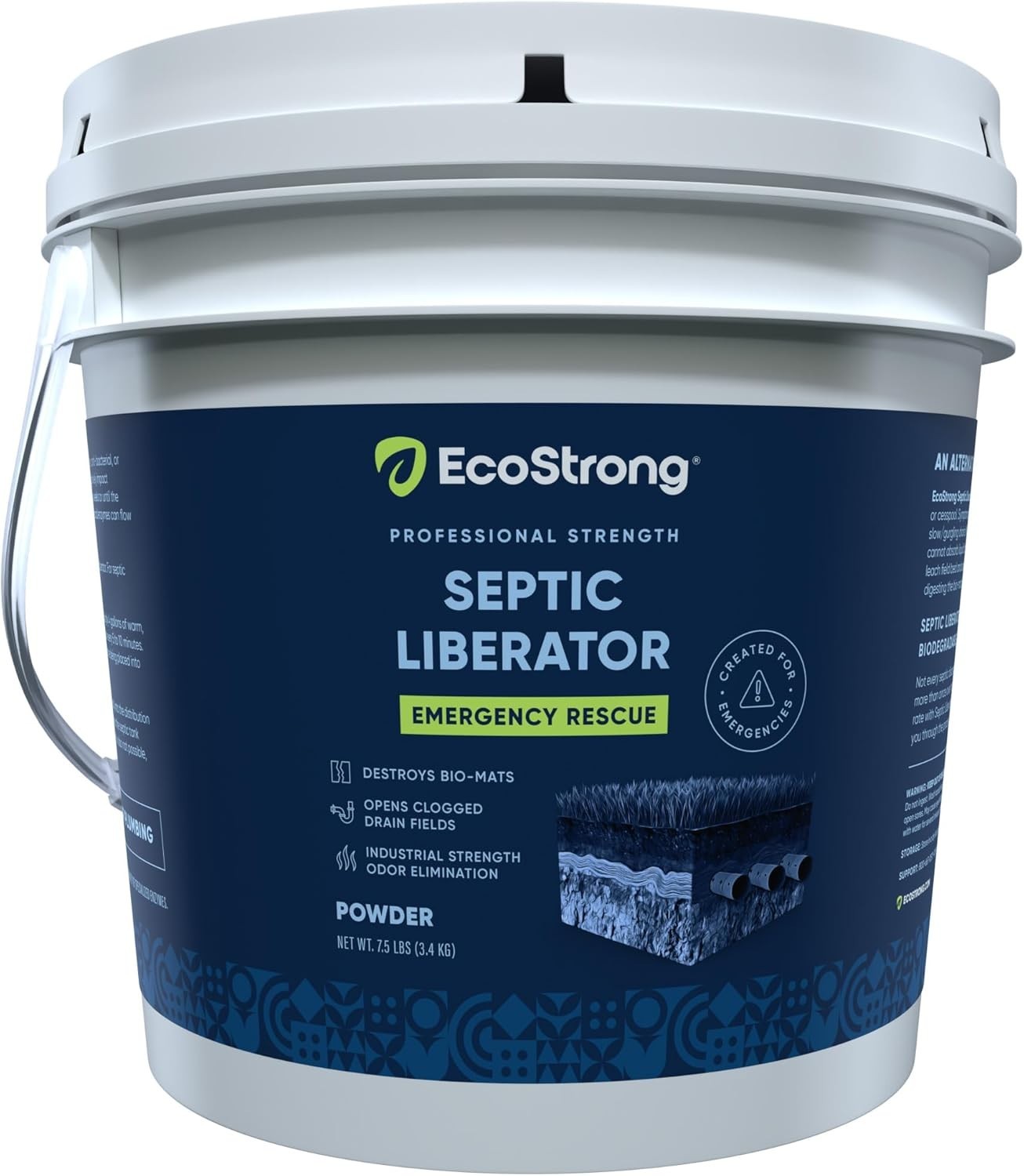 Septic Tank Shock Treatment | Enzyme Septic Safe |Clears Leach & Drain Field…