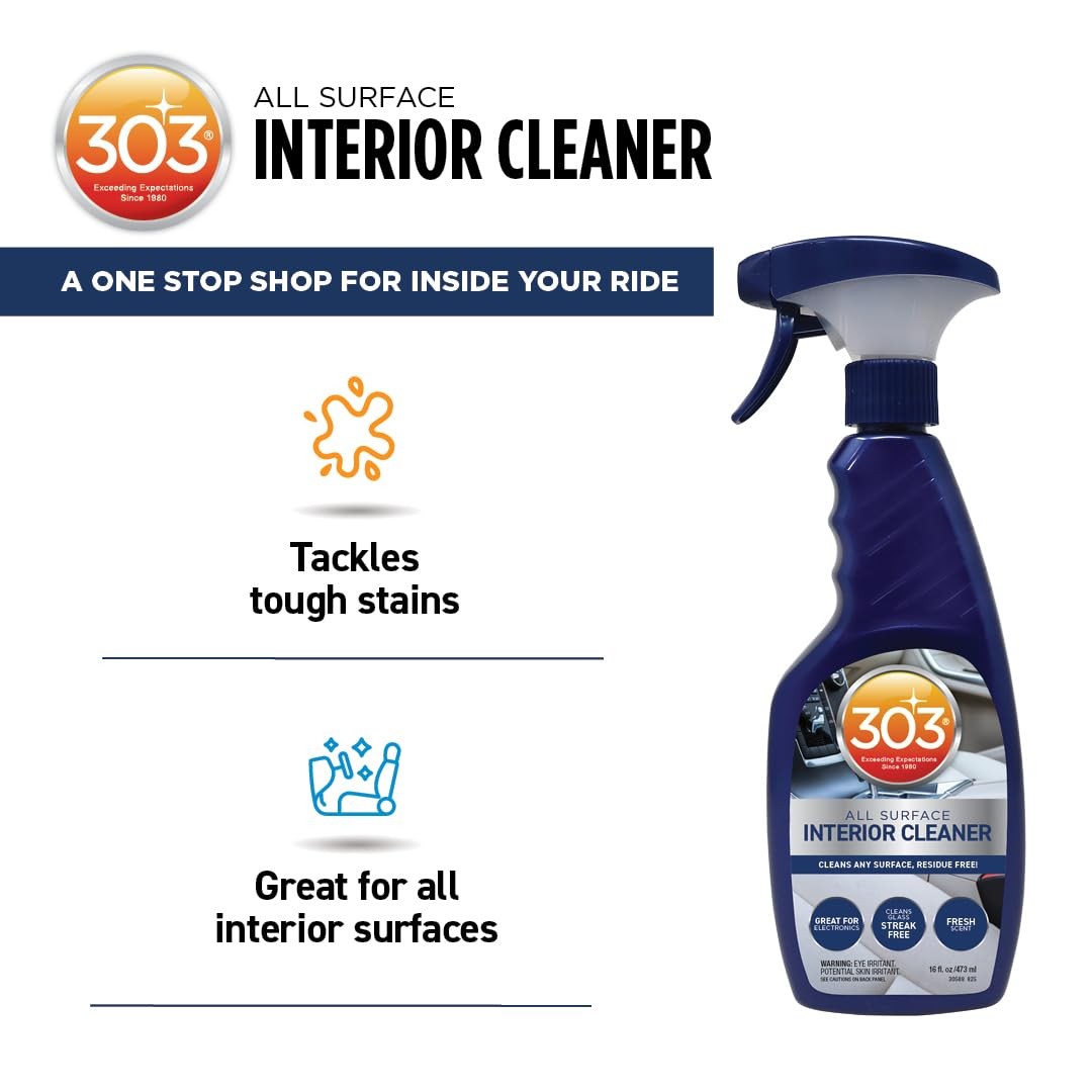 “ResidueFree Interior Cleaner for Touch Screens, Glass, and All Surfaces, 16