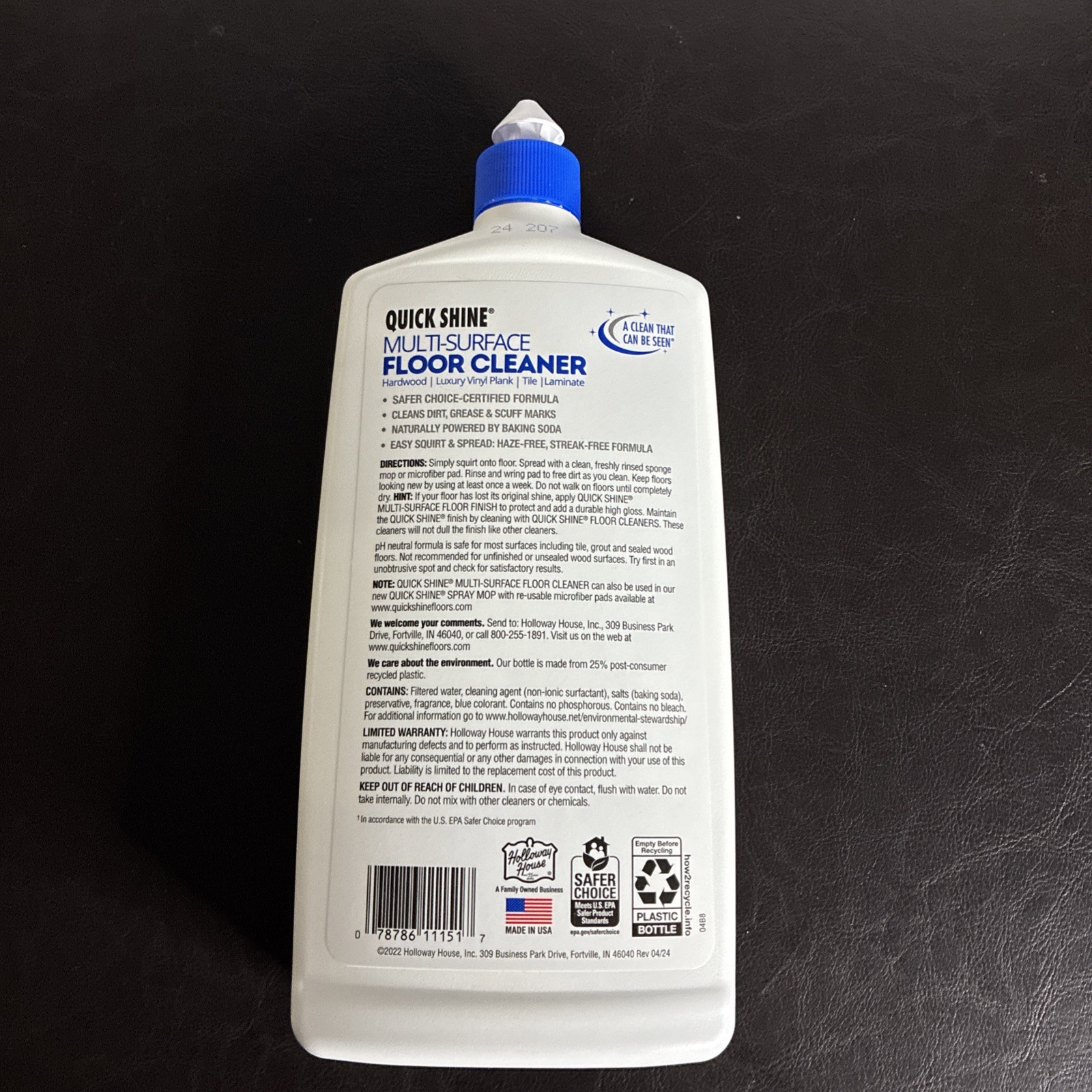Quick Shine 27 Oz. Multi-Surface Floor Cleaner