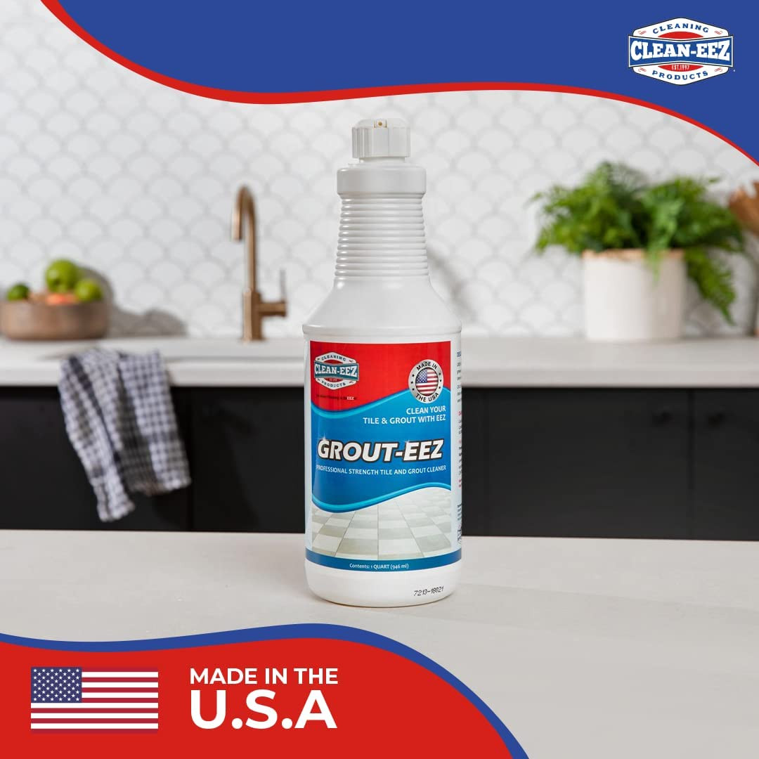 IT JUST Works! Grout-Eez Super Heavy-Duty Grout Cleaner. Easy and Safe to Use. D