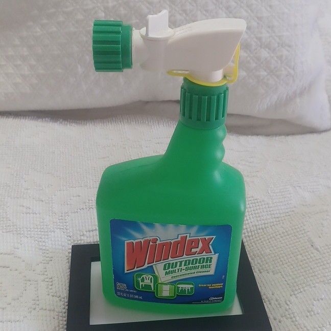 Windex Outdoor Multi-Surface Cleaner Concentrate 32 fl oz Attach to Hose Spray