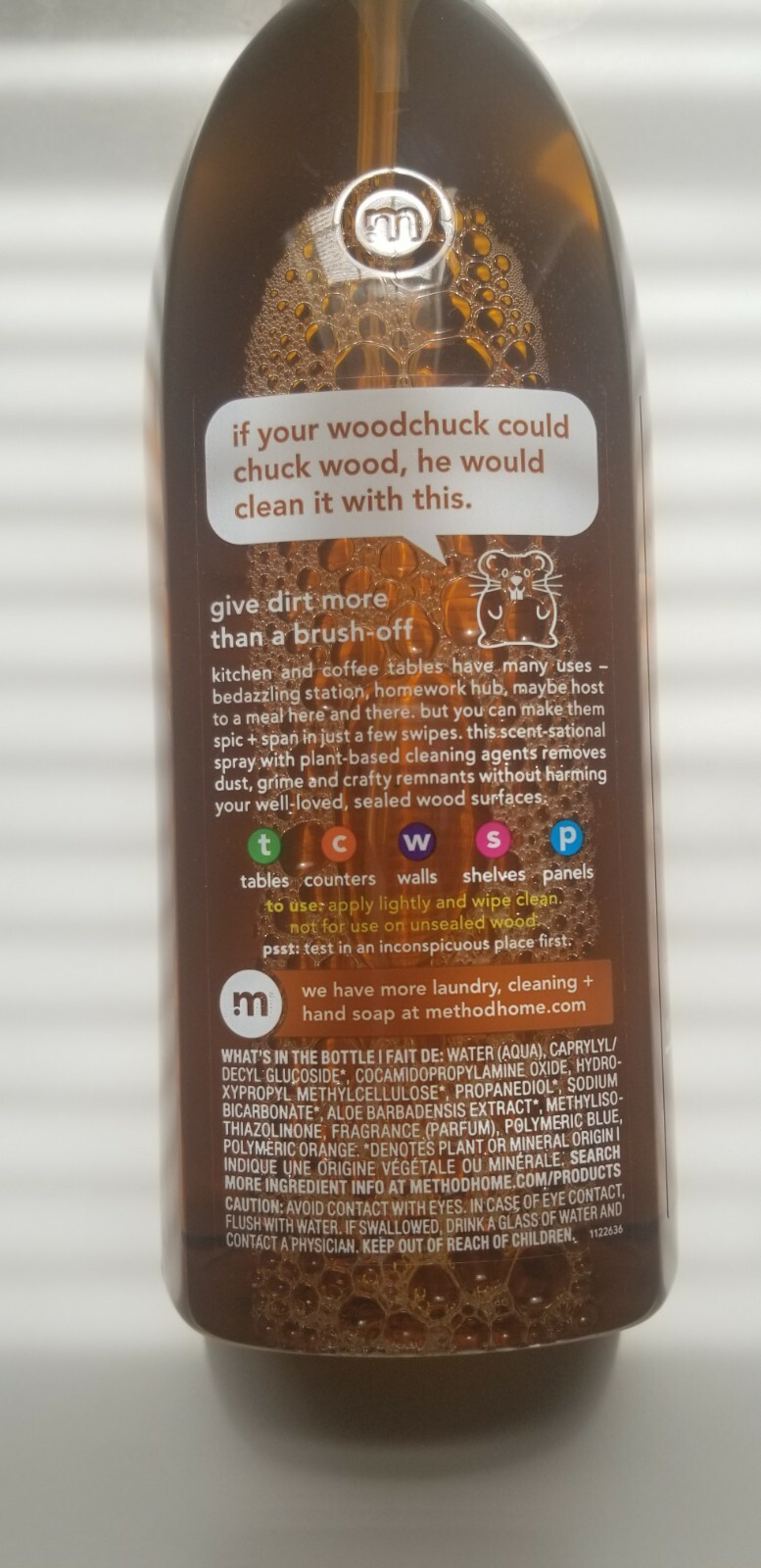 Method Wood Cleaner 28 oz