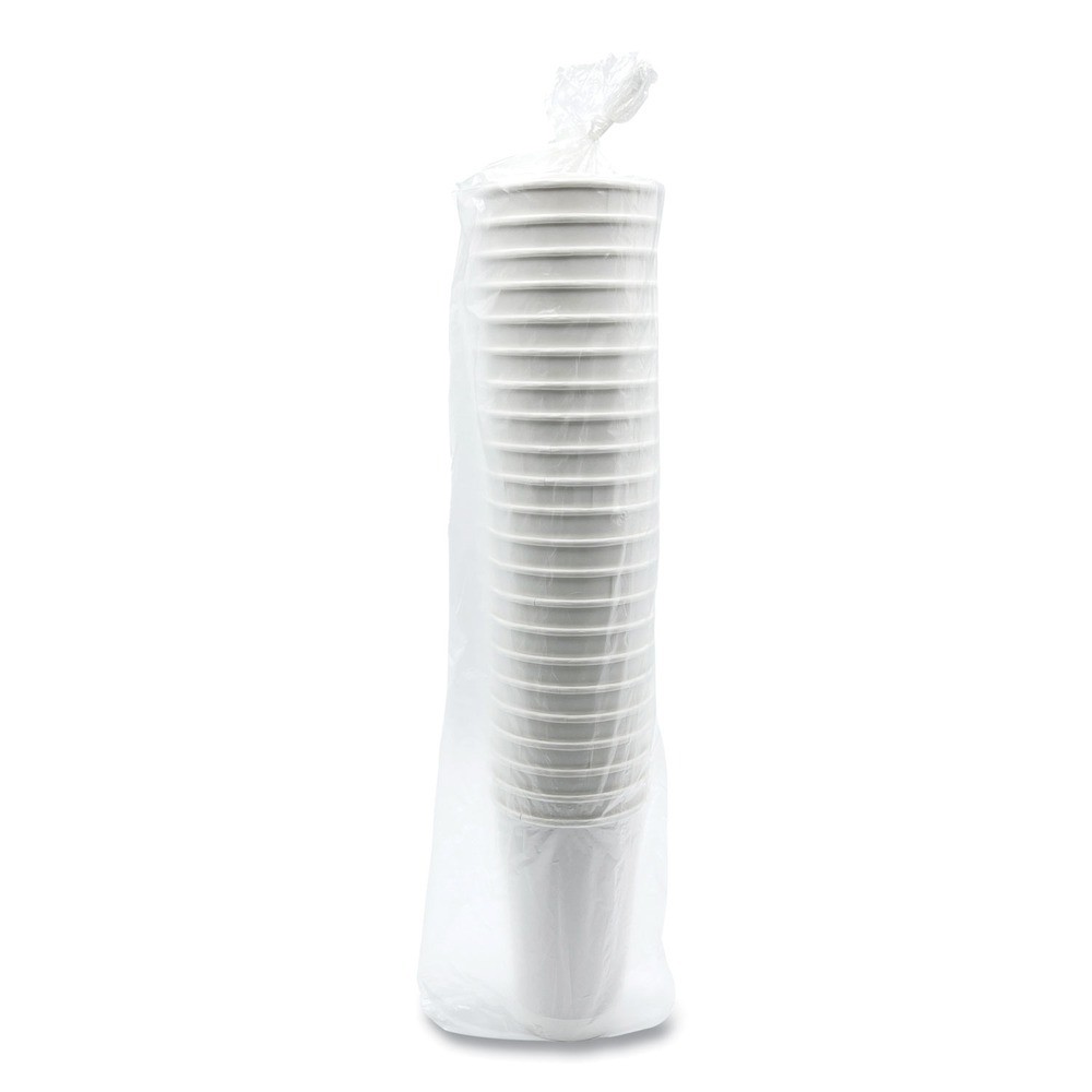 Boardwalk DW16HCUPPK 16 oz Double-Walled Paper Hot Cups – White (25/PK) New