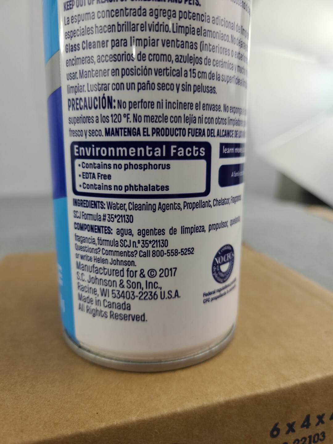 Windex Foaming Glass Cleaner 19.7 oz Liquid Streak Free Window