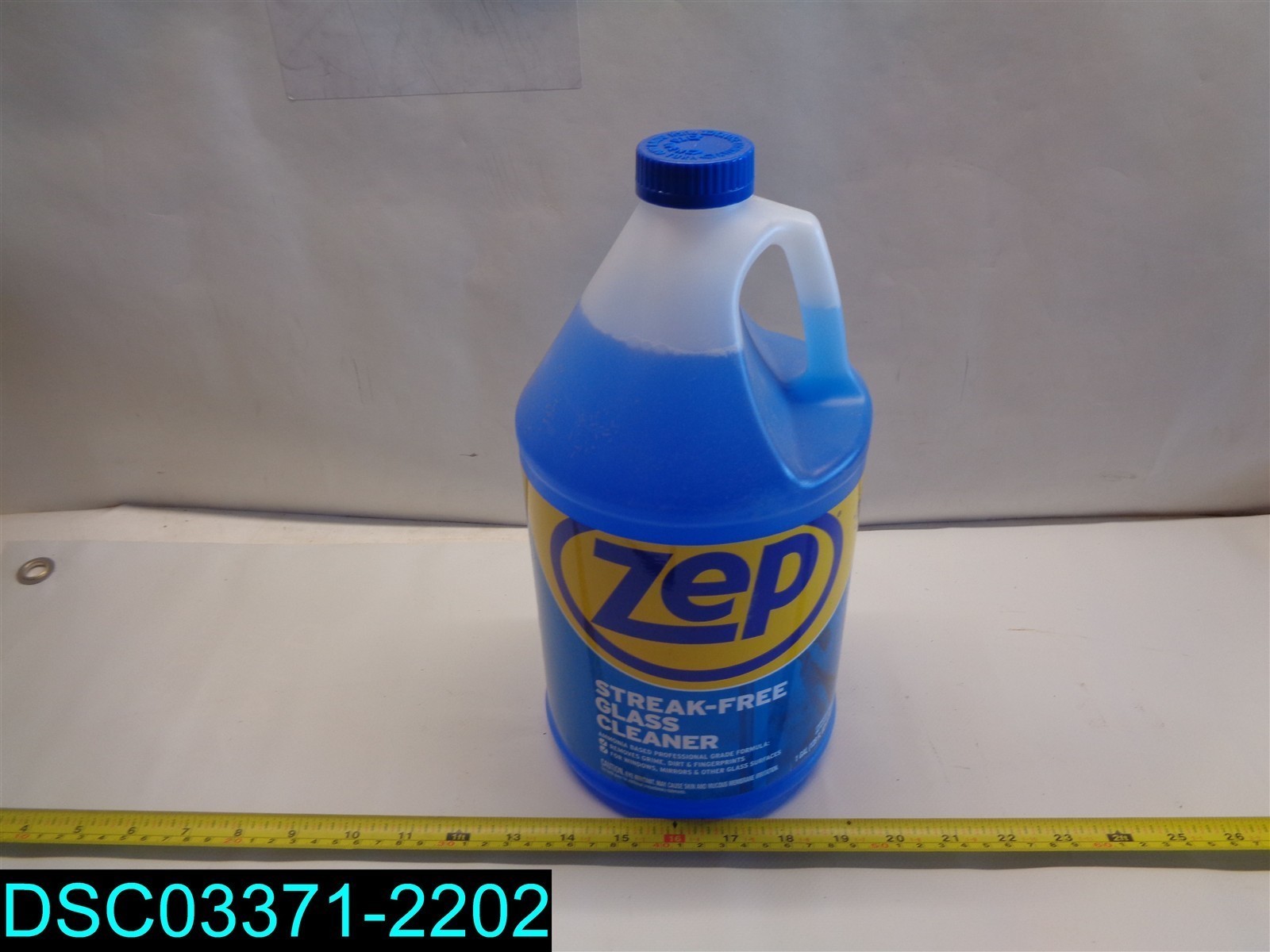 QTY=4 GAL: (1GAL X 4) Zep Streak-Free Glass Cleaner
