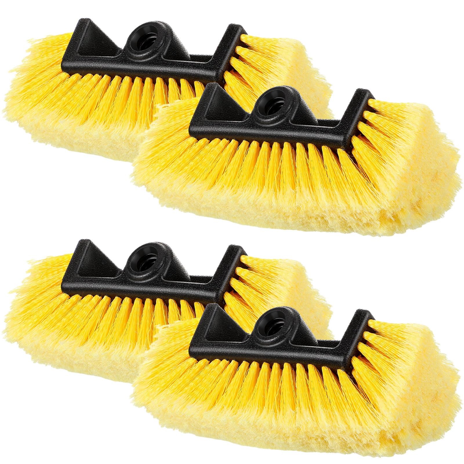 Vesici Car Wash Brush Head with Soft Detailing Bristle Flow Thru Car Cleaning…