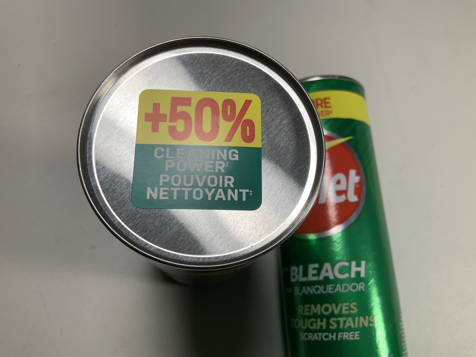 (2) Comet Cleaner With Bleach Kitchen Bathroom Cleaner 21oz
