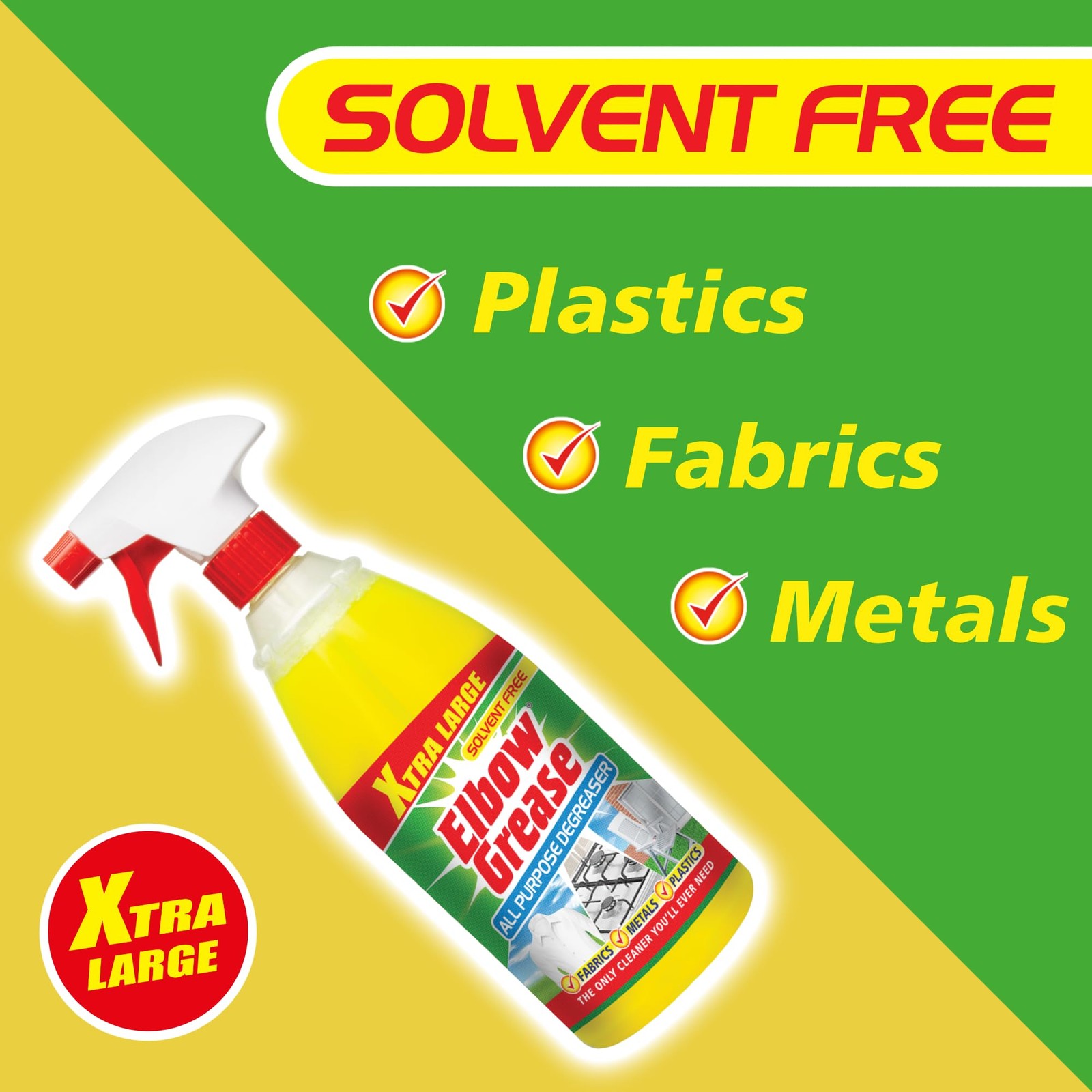 All Purpose Degreaser Spray – Extra Large (1 Litre) | Removes Grease & Oil fr…