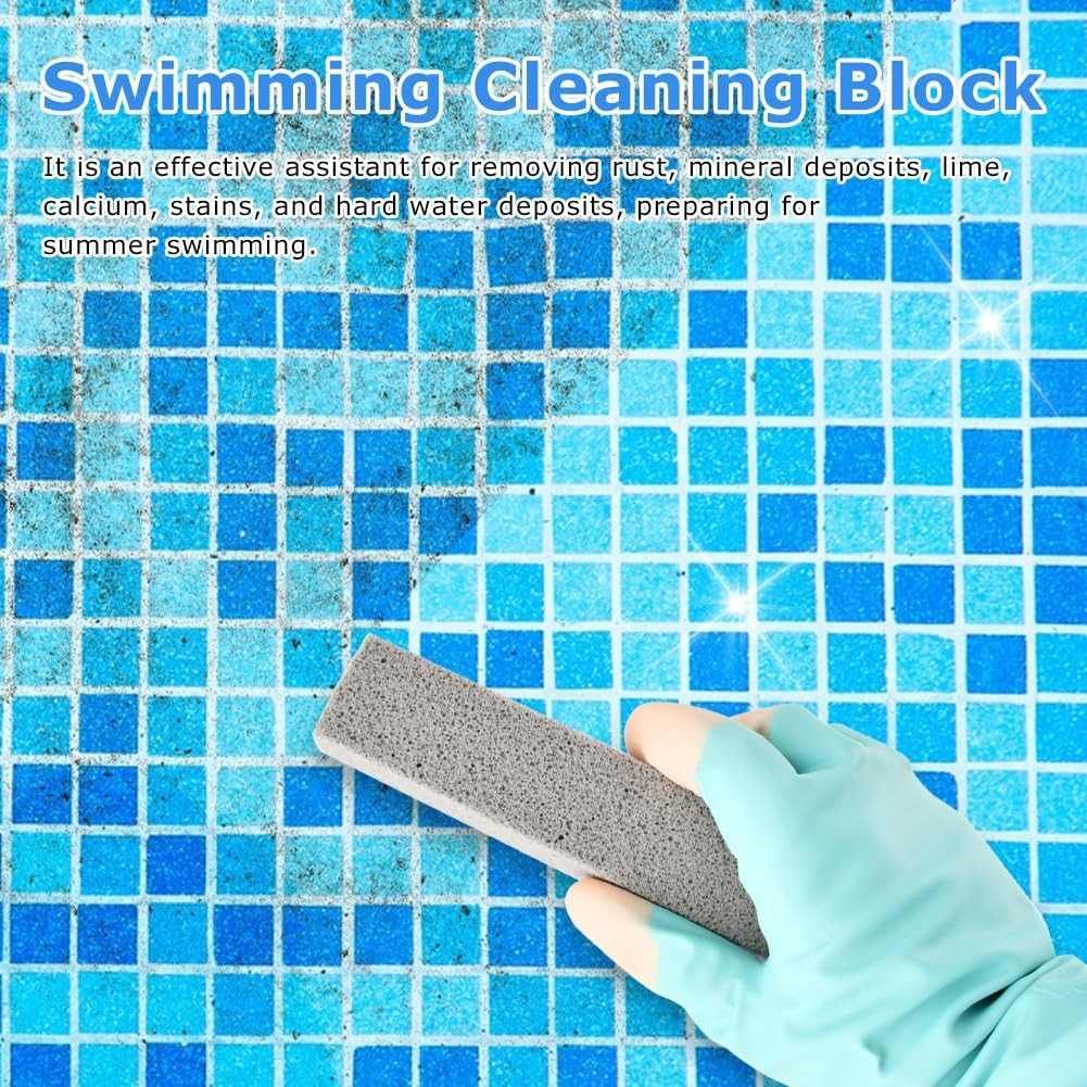 20 Pack Pumice Stone Toilet Bowl Cleaner, Pool Cleaning Block Swimming Pumice…