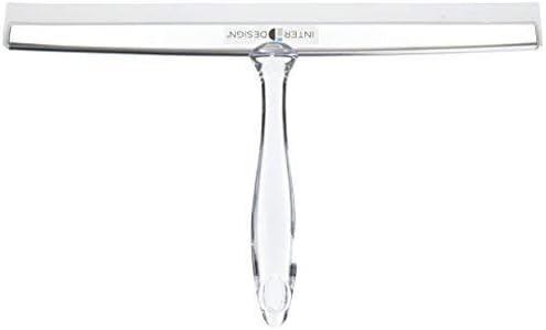 Zia Metal and Plastic Bathroom Squeegee for Shower, Glass Doors, Floors,
