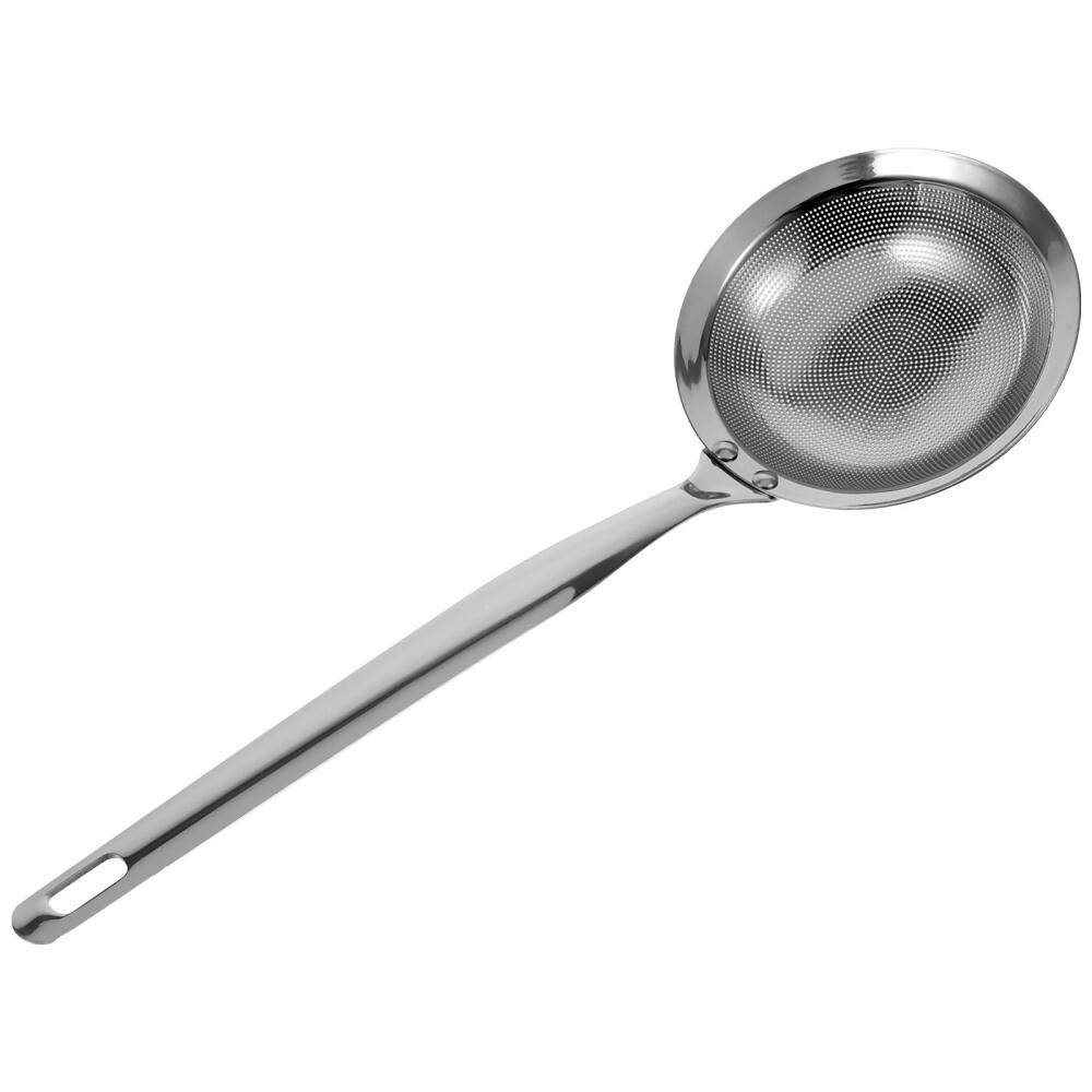 Food Strainer Hot Pot Stainless Skimmer Spoon Oil Skimmer Soup Strainer Kitchen