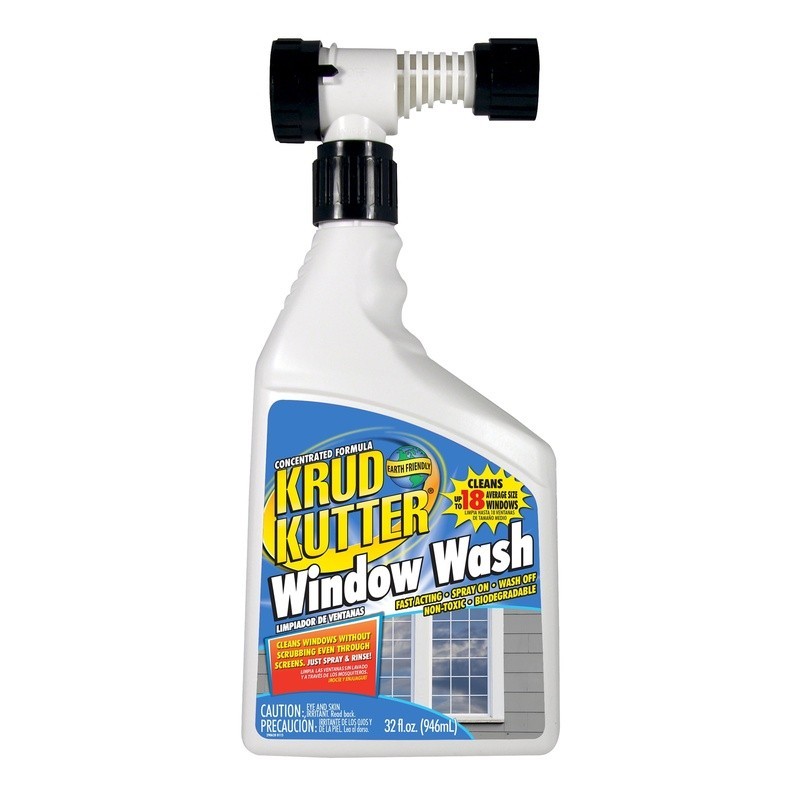 Window Cleaner Hose End Concentrate Streak Free Non Toxic Biodegradable 32oz New