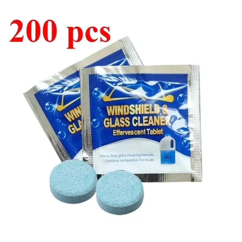 Car Windscreen Cleaner Tablets Solid Effervescent Auto Glass Cleaning Agent
