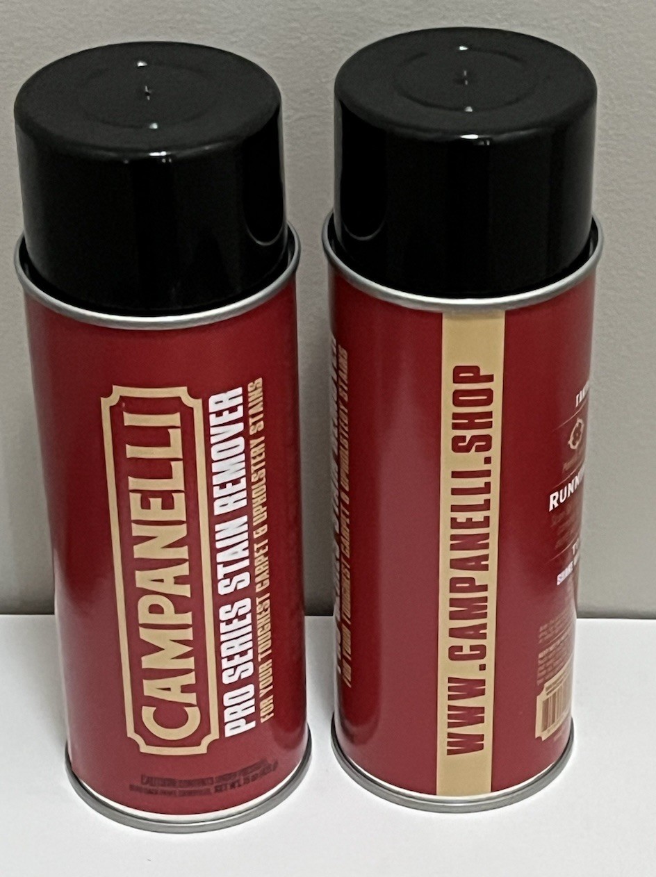 Campanelli Pro Series Set of 2 15 Oz Point and Spray Stain Removers New
